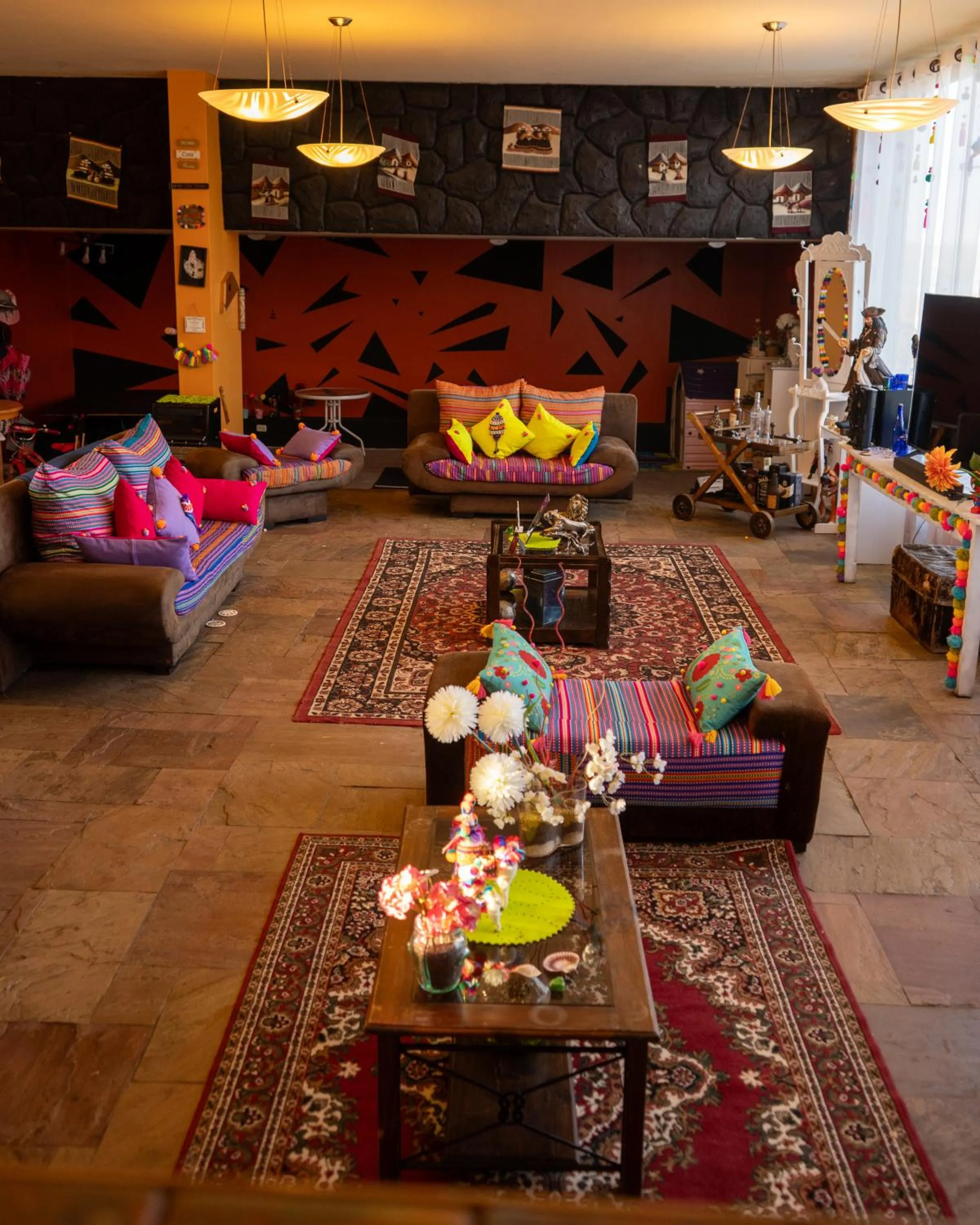 Living room in Hotel Pumakala