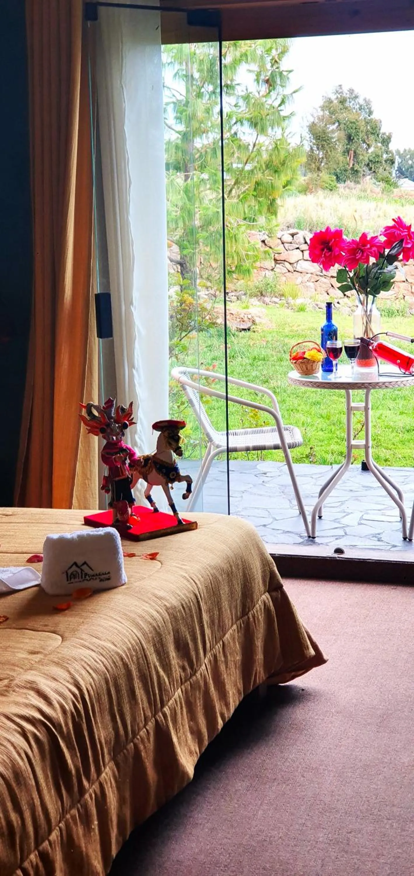 Garden view in Hotel Pumakala