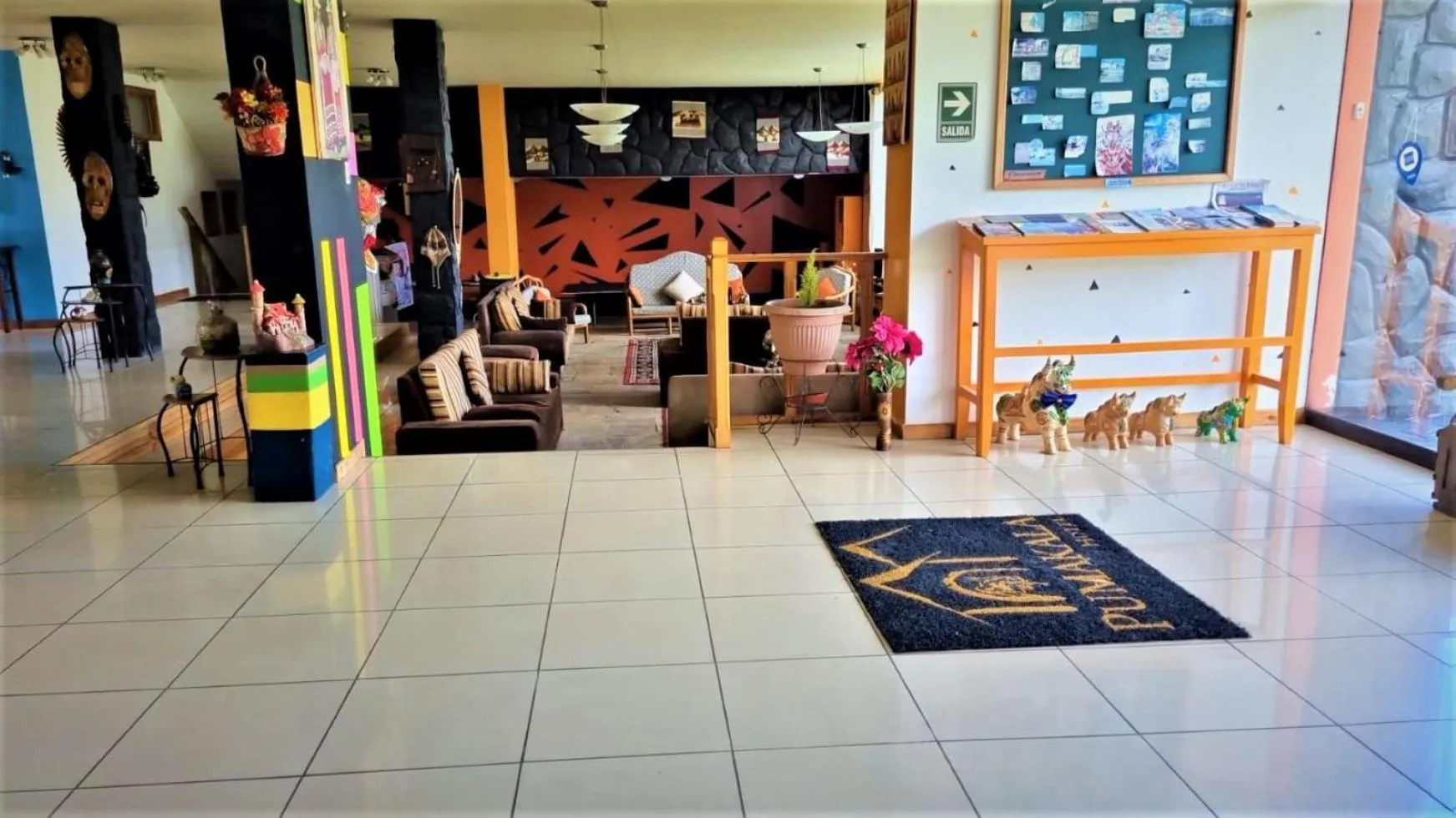 Living room in Hotel Pumakala