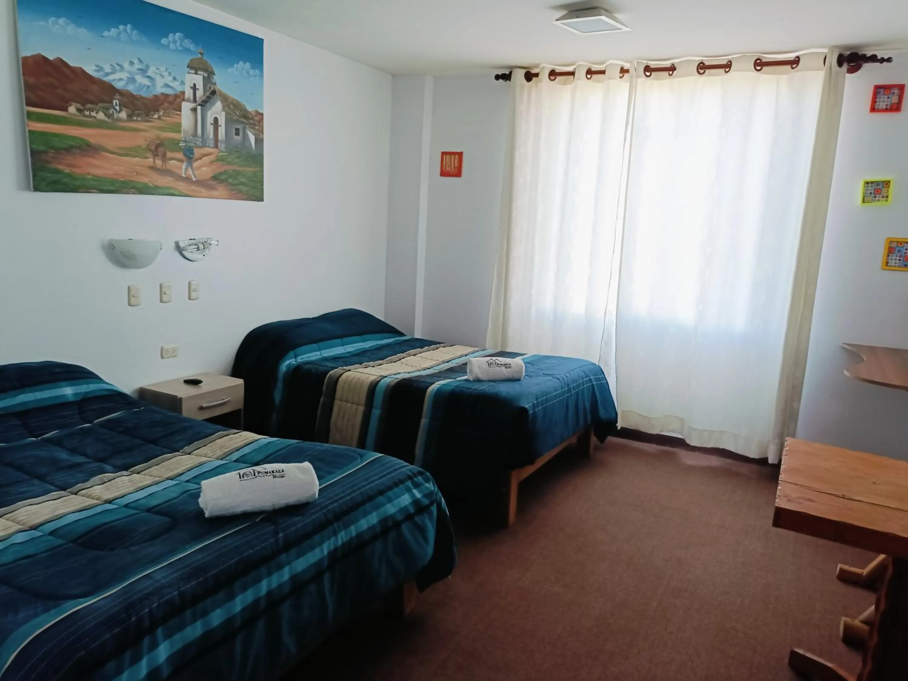 Bed in Hotel Pumakala