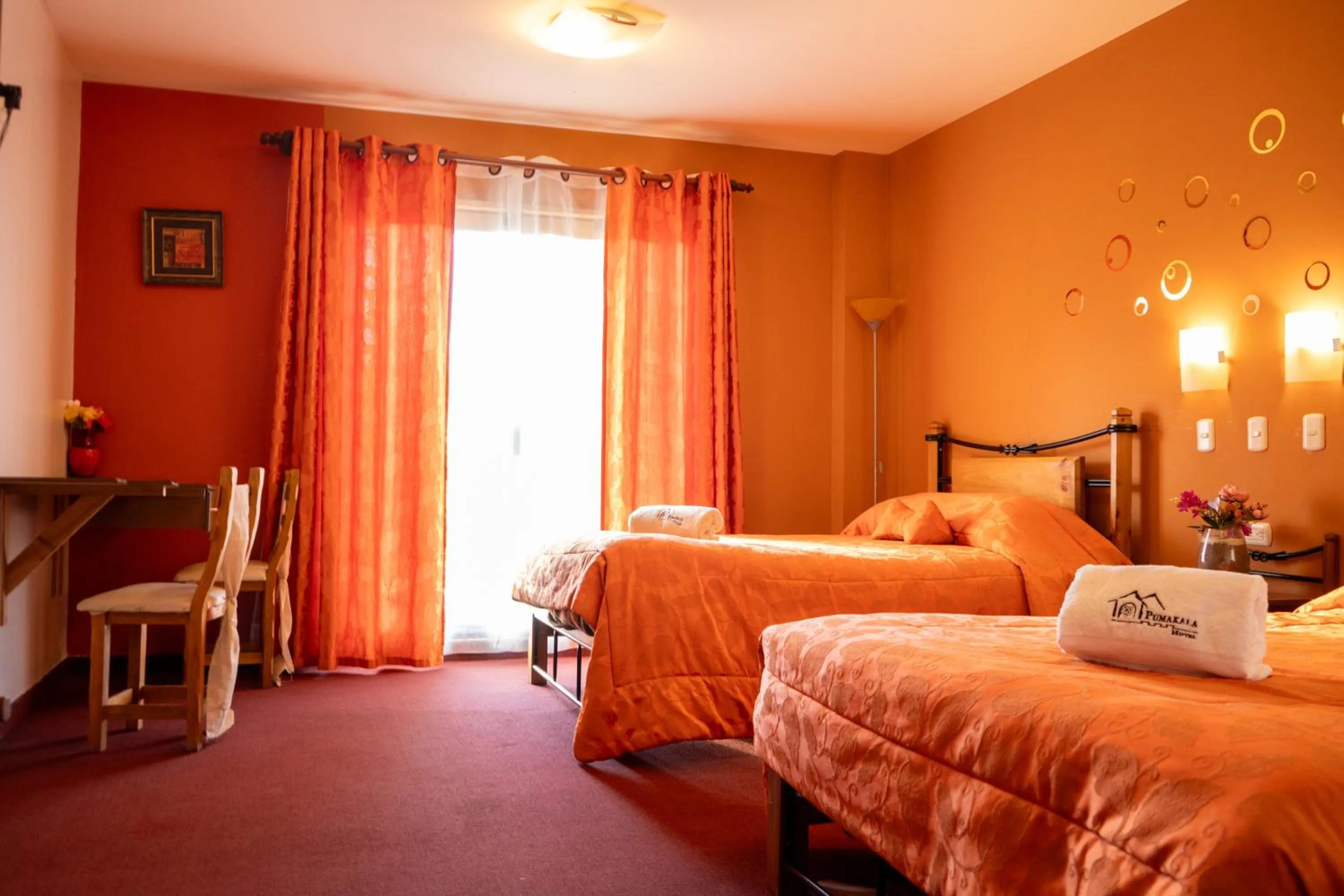 Bed in Hotel Pumakala