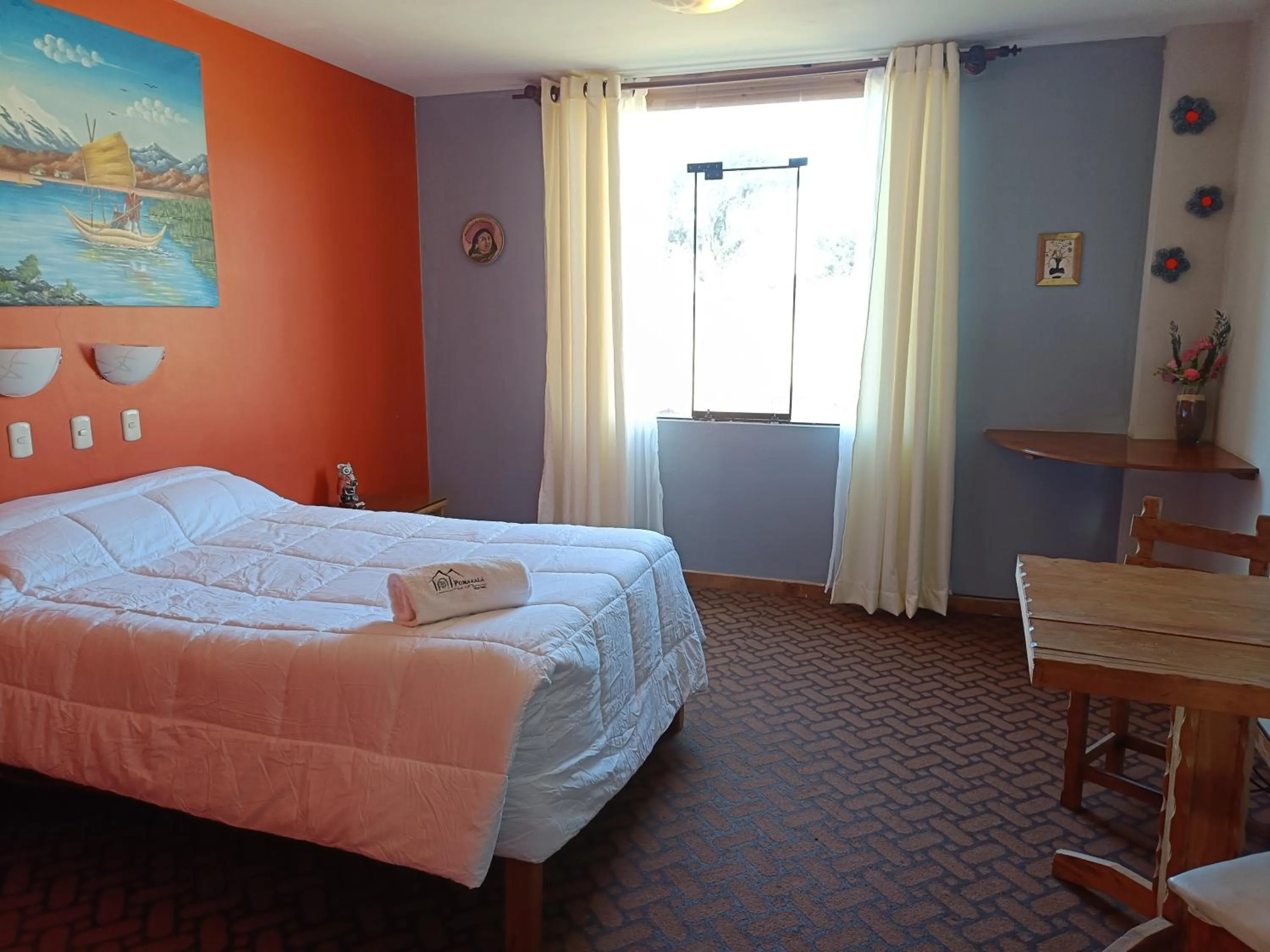 Bed in Hotel Pumakala