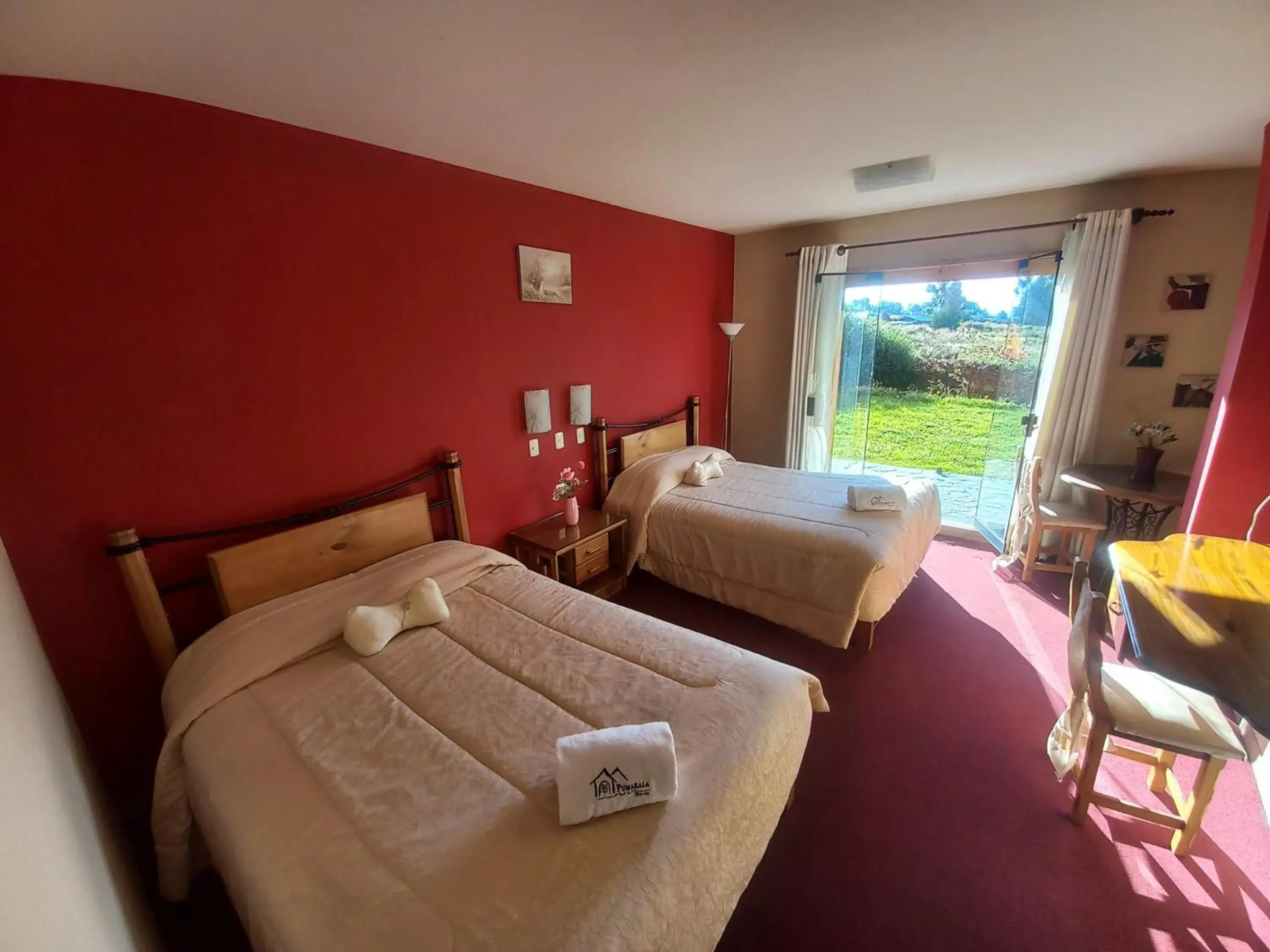 Deluxe Double Room with Two Double Beds in Hotel Pumakala Deluxe Double Room with Two Double Beds in Hotel Pumakala