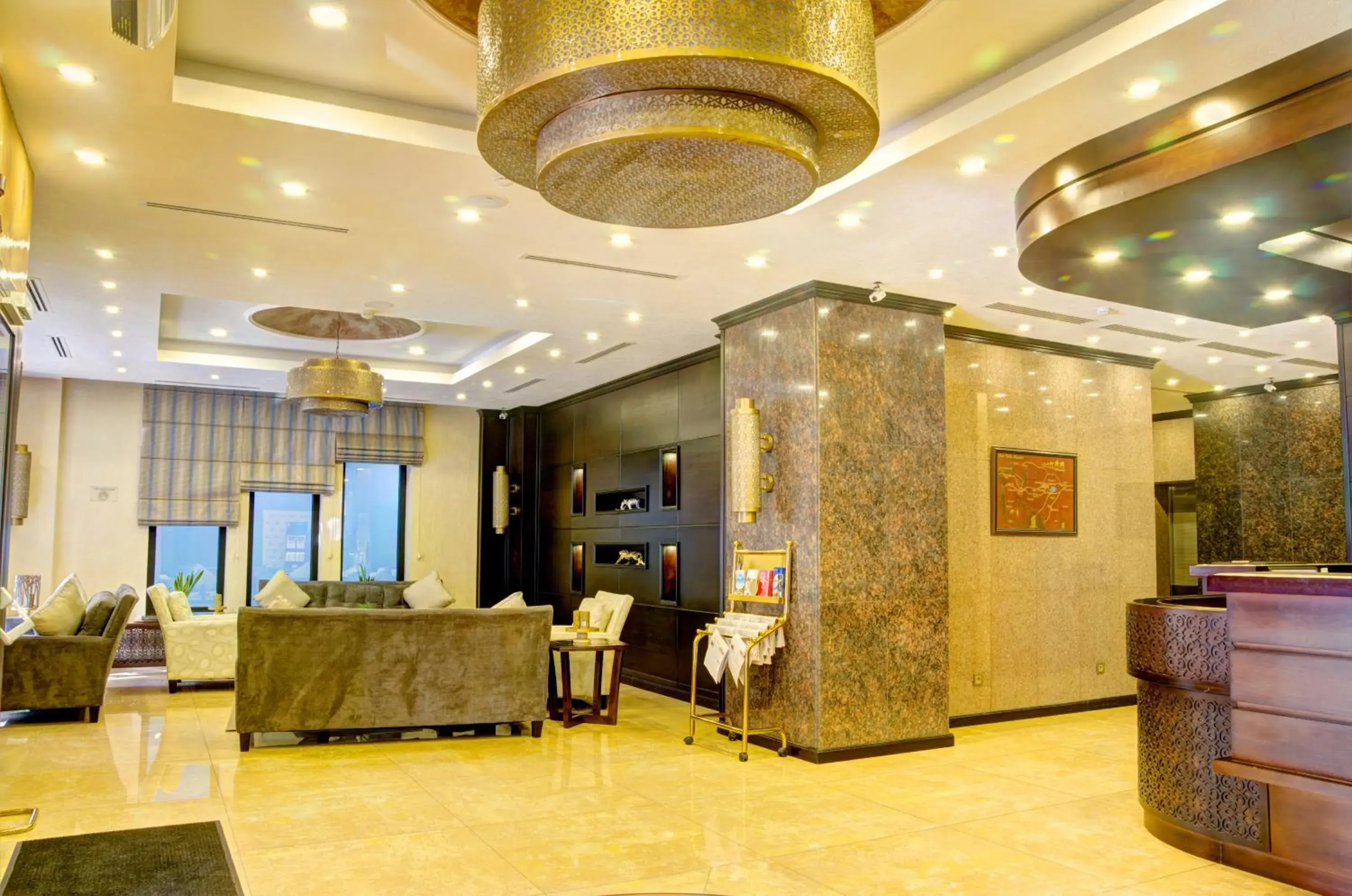 Lobby or reception in Ramada by Wyndham Bishkek Centre Lobby or reception in Ramada by Wyndham Bishkek Centre