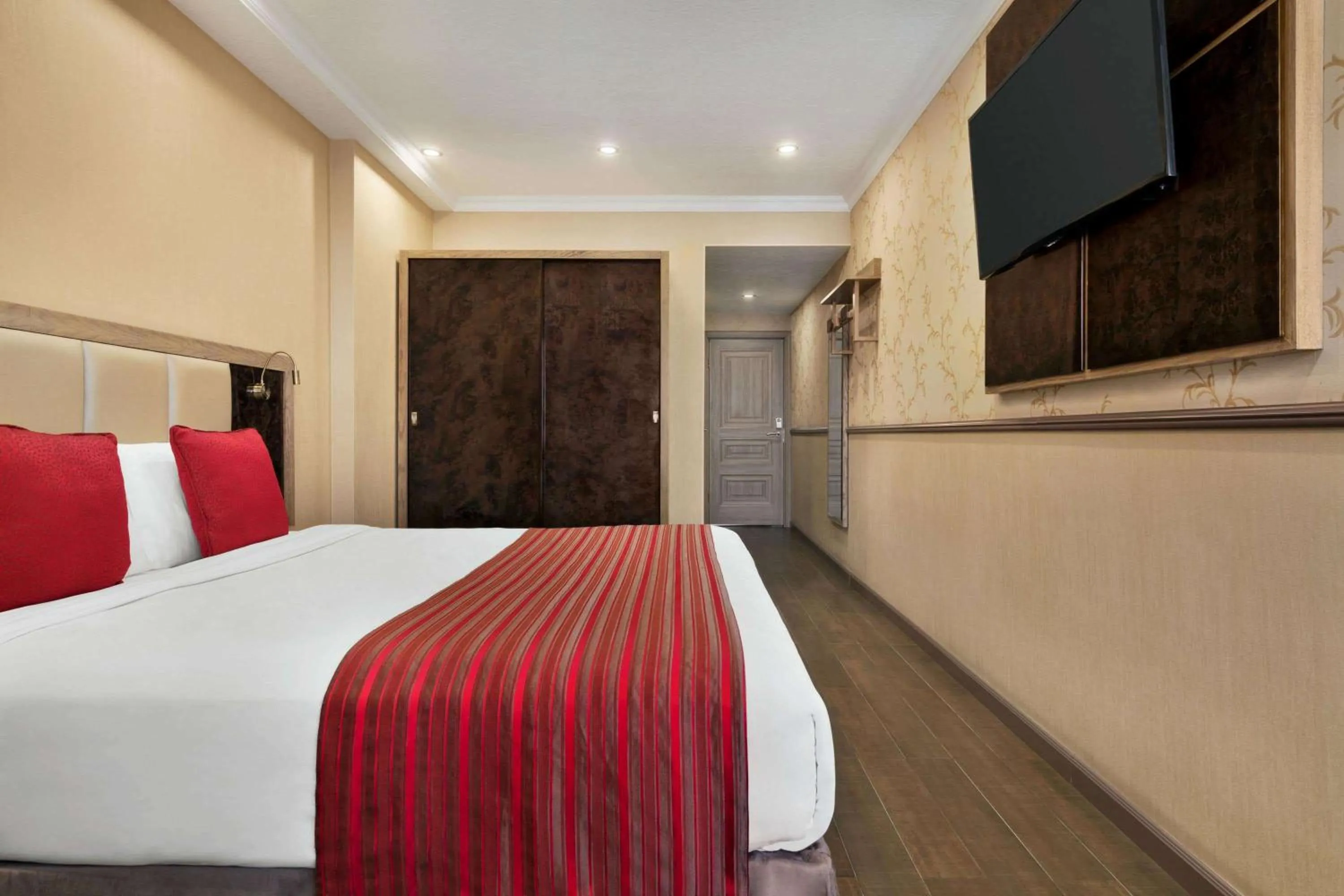 Photo of the whole room, Bed in Ramada by Wyndham Bishkek Centre