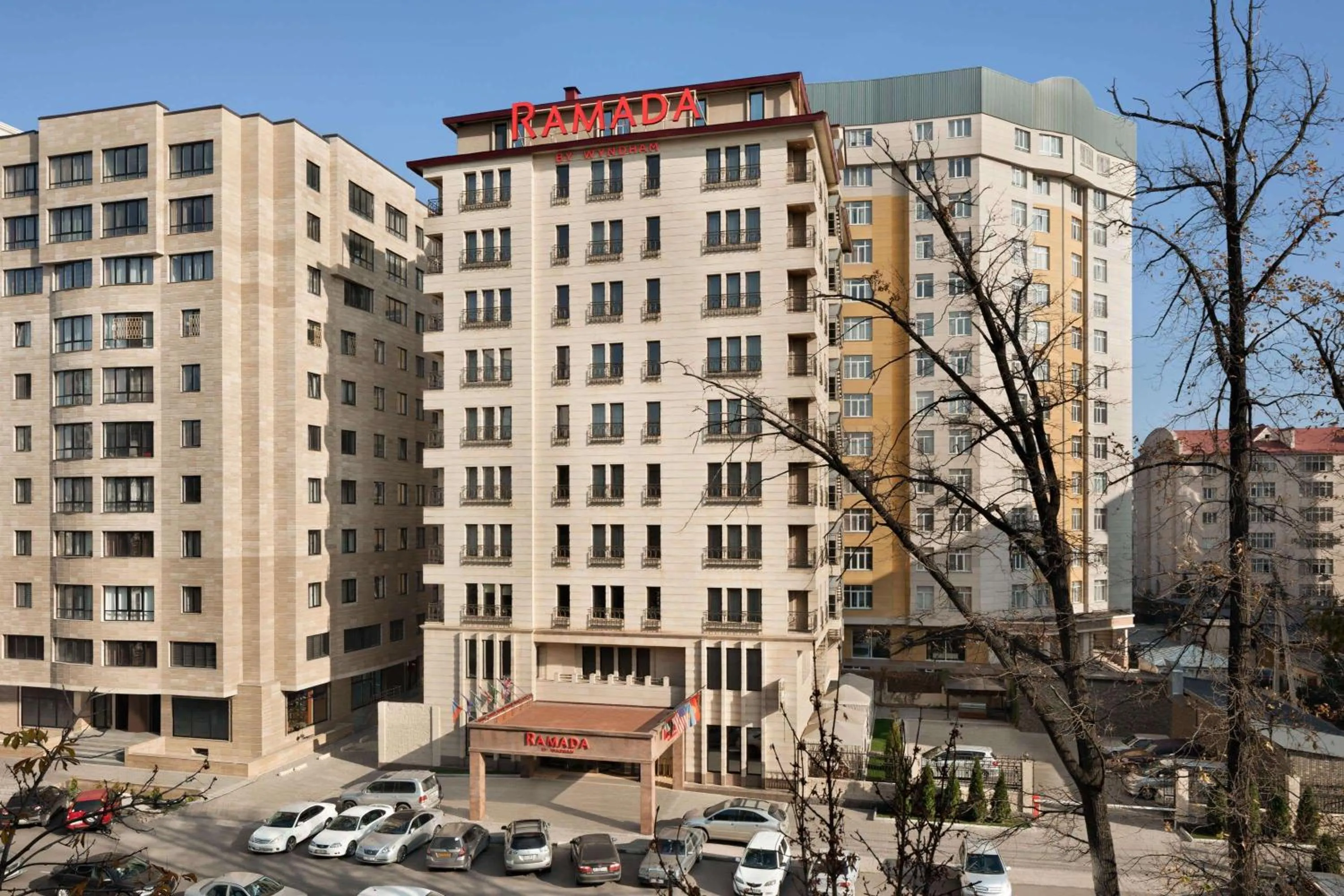 Property building in Ramada by Wyndham Bishkek Centre
