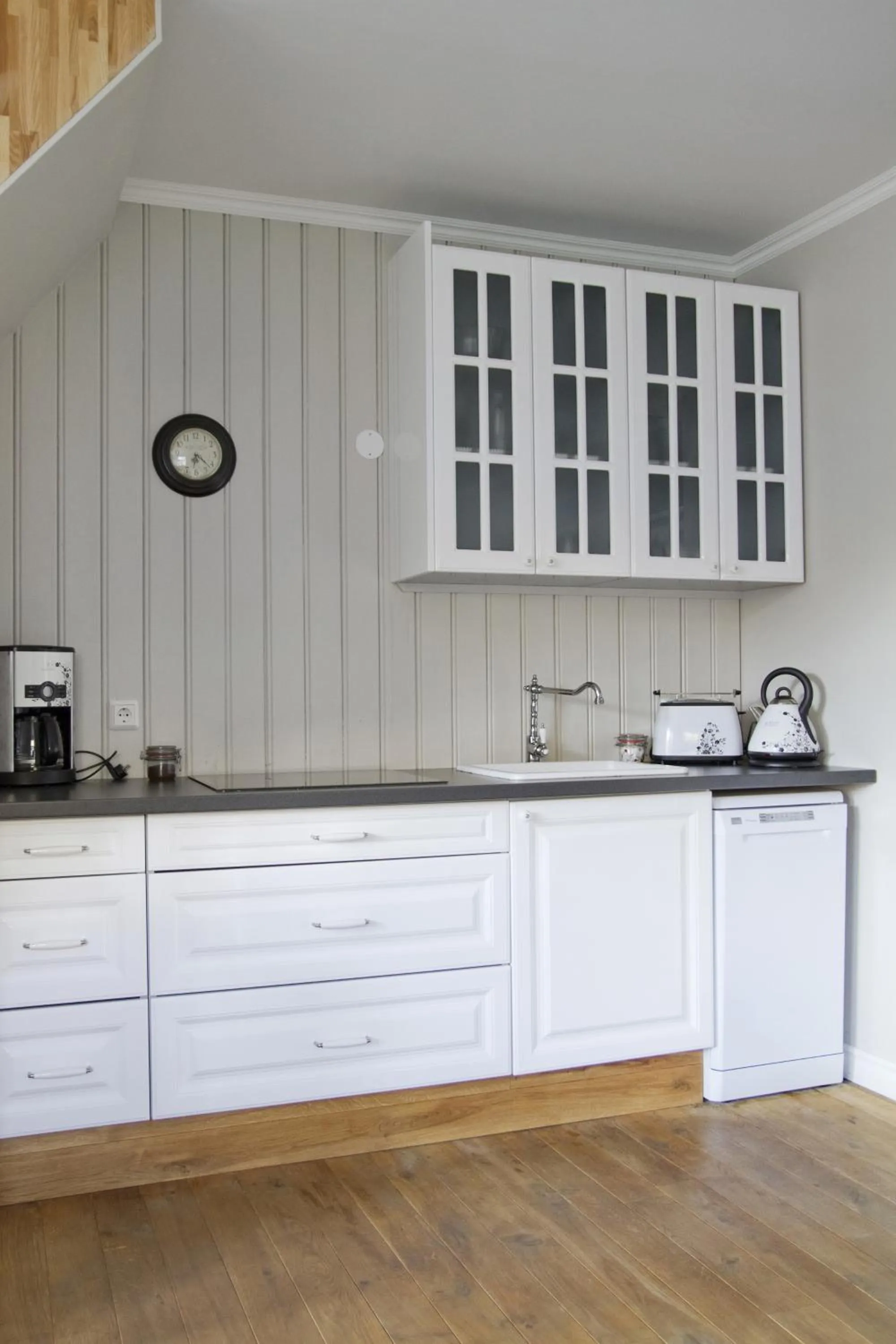 Kitchen or kitchenette in Lónsleira Apartments