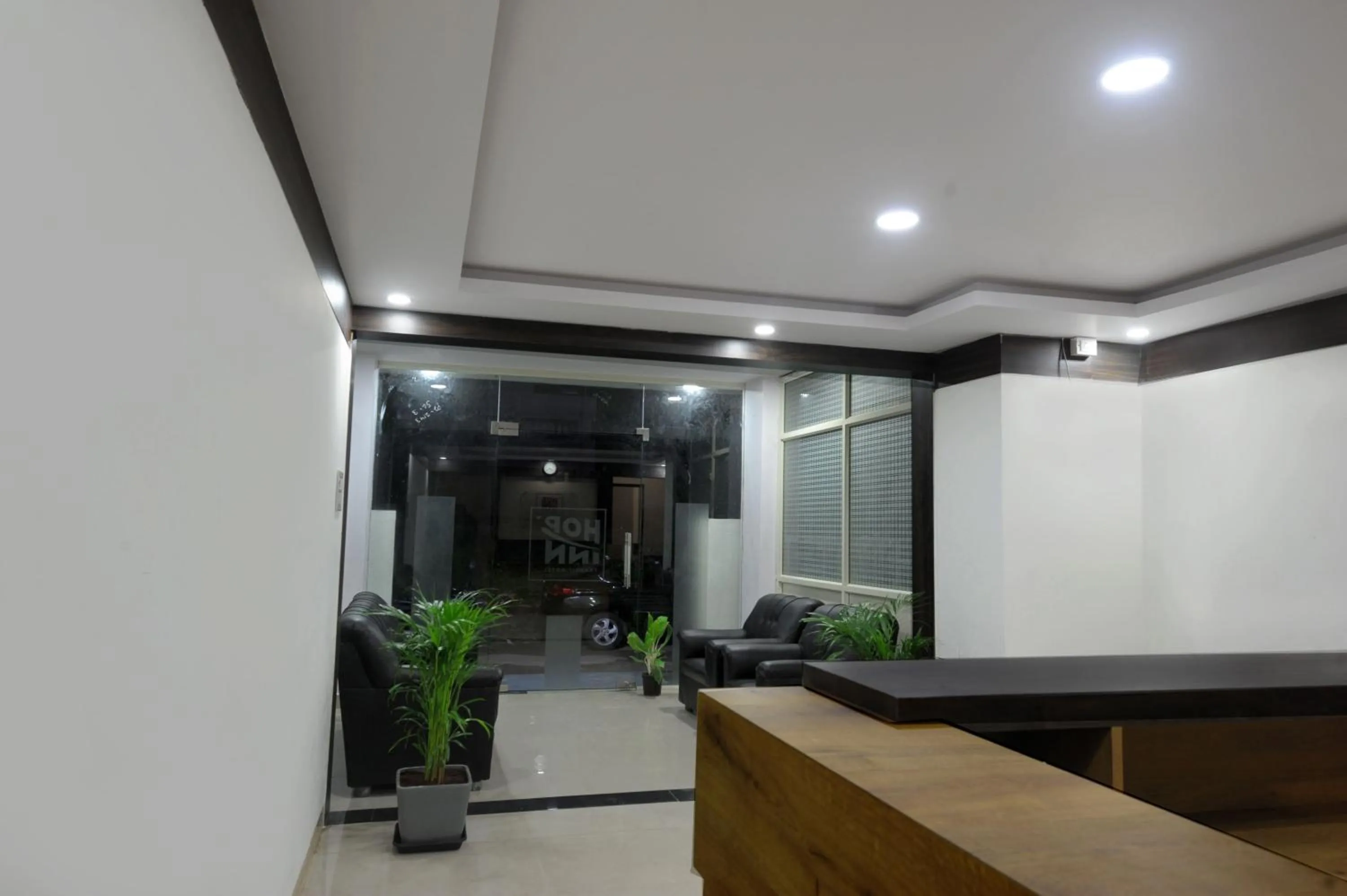 Property building in Airport Bliss Boutique Hotel Near Kempegowda International Airport Bangalore