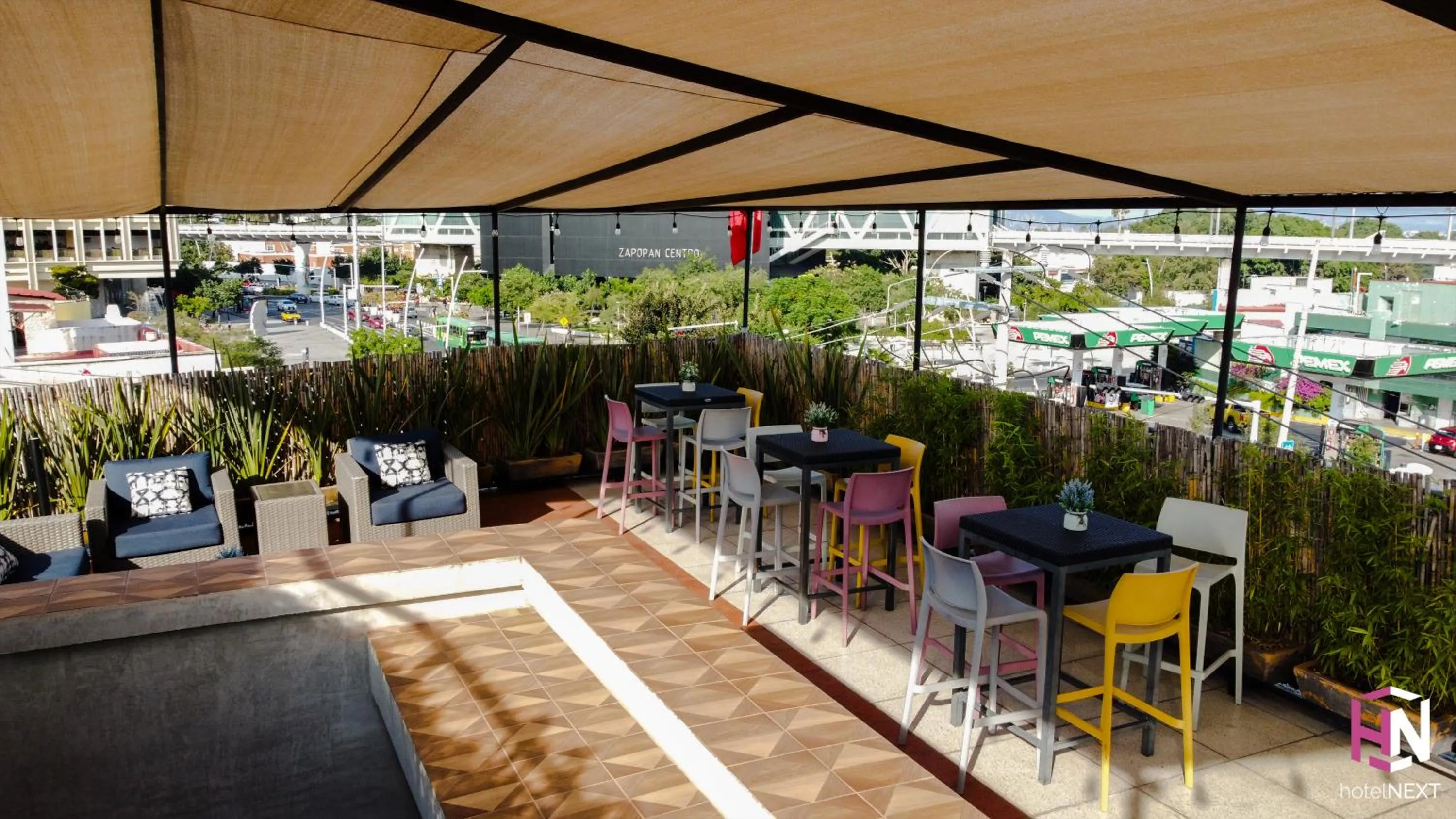 Seating area in Hotel NEXT