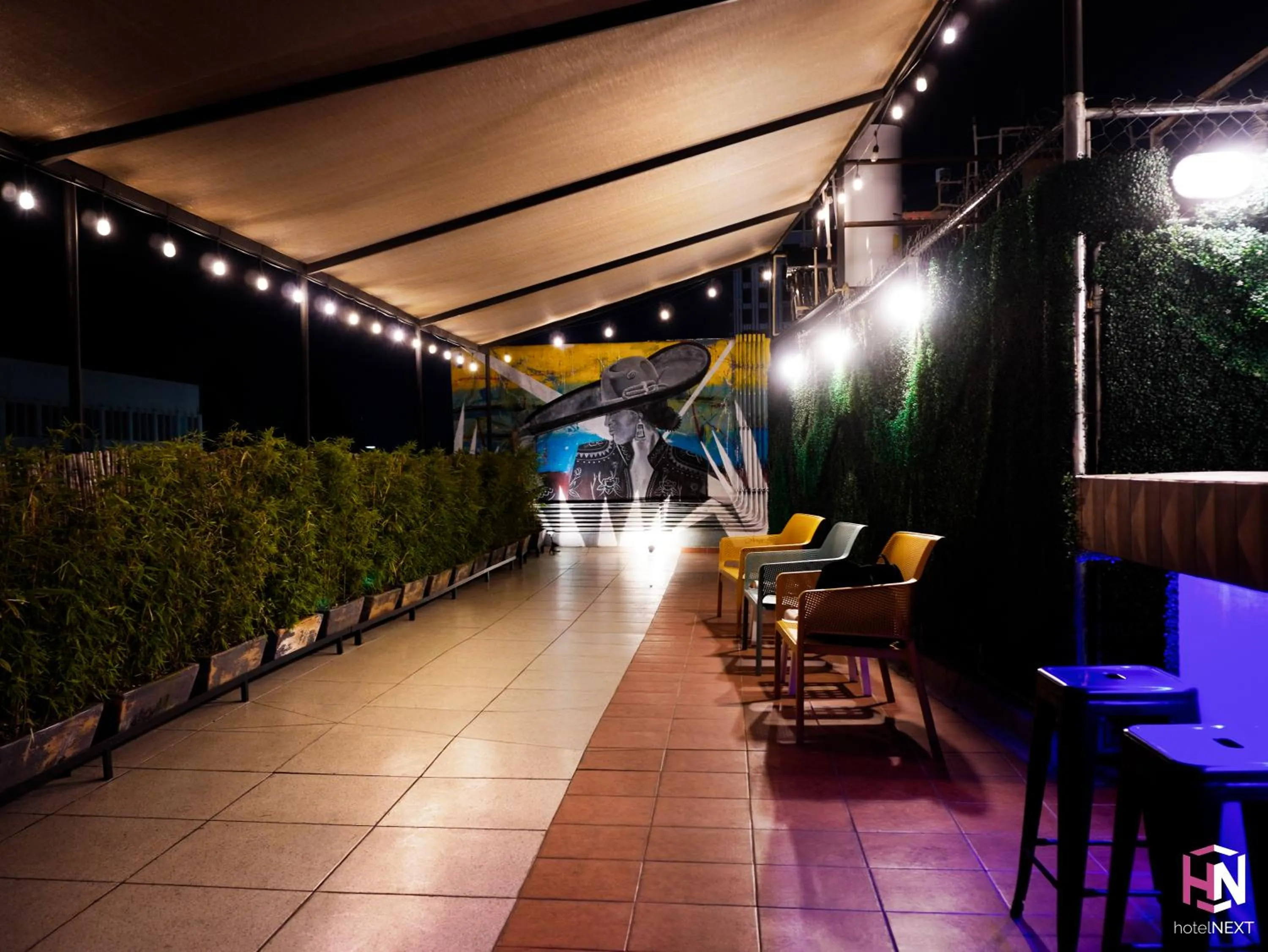 Seating area in Hotel NEXT