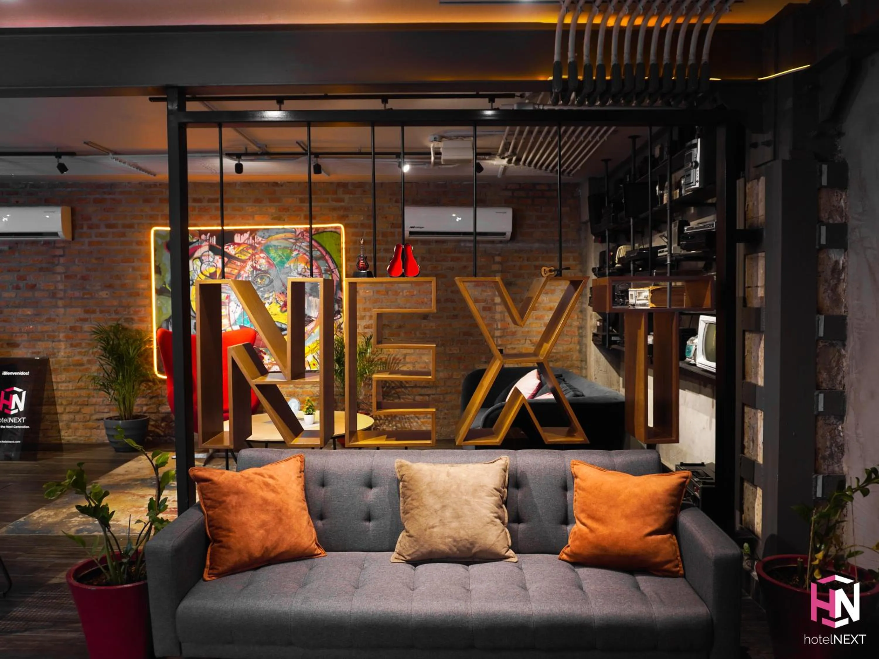 Decorative detail in Hotel NEXT