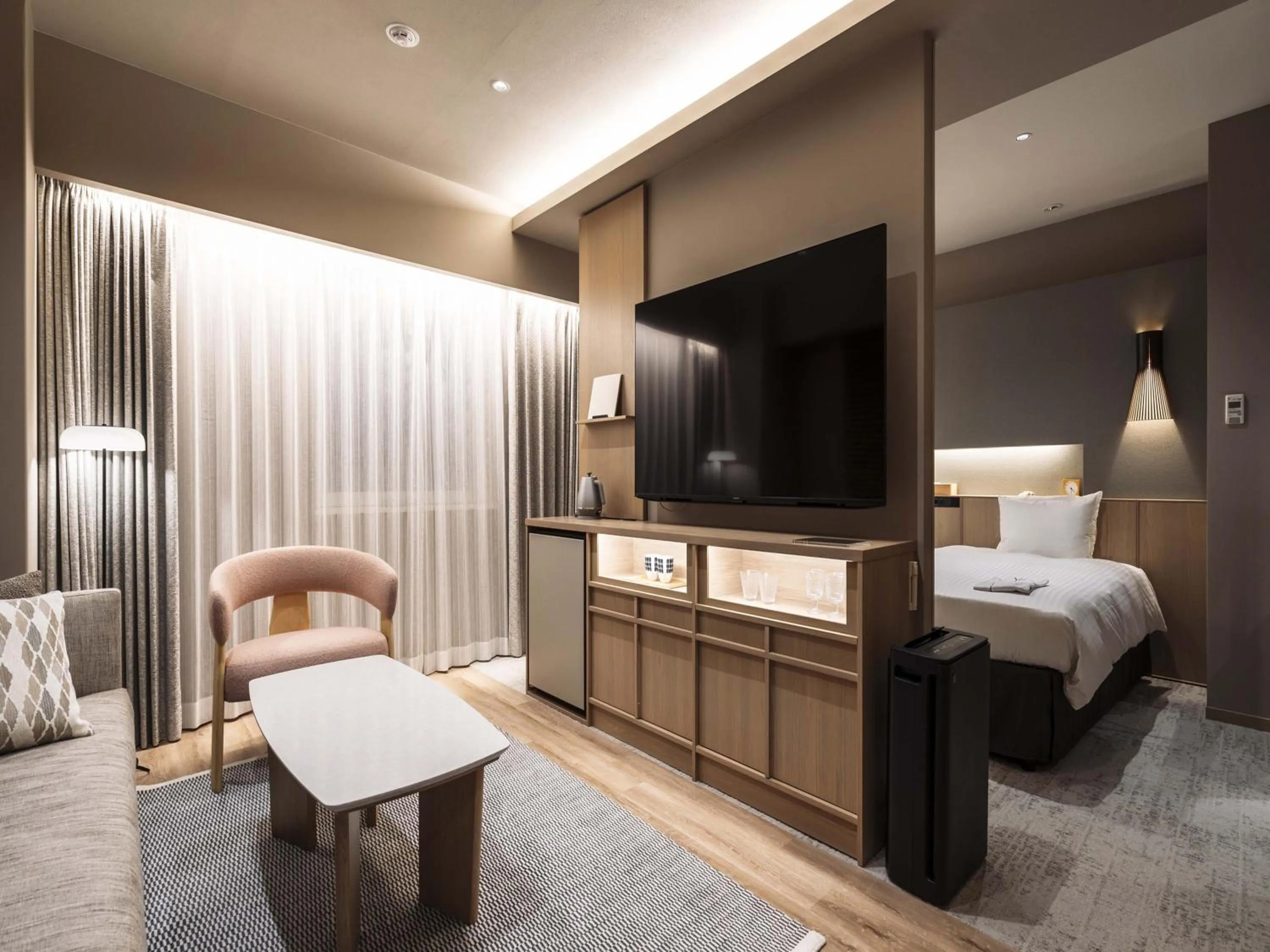 Bed in Richmond Hotel Obihiro Ekimae