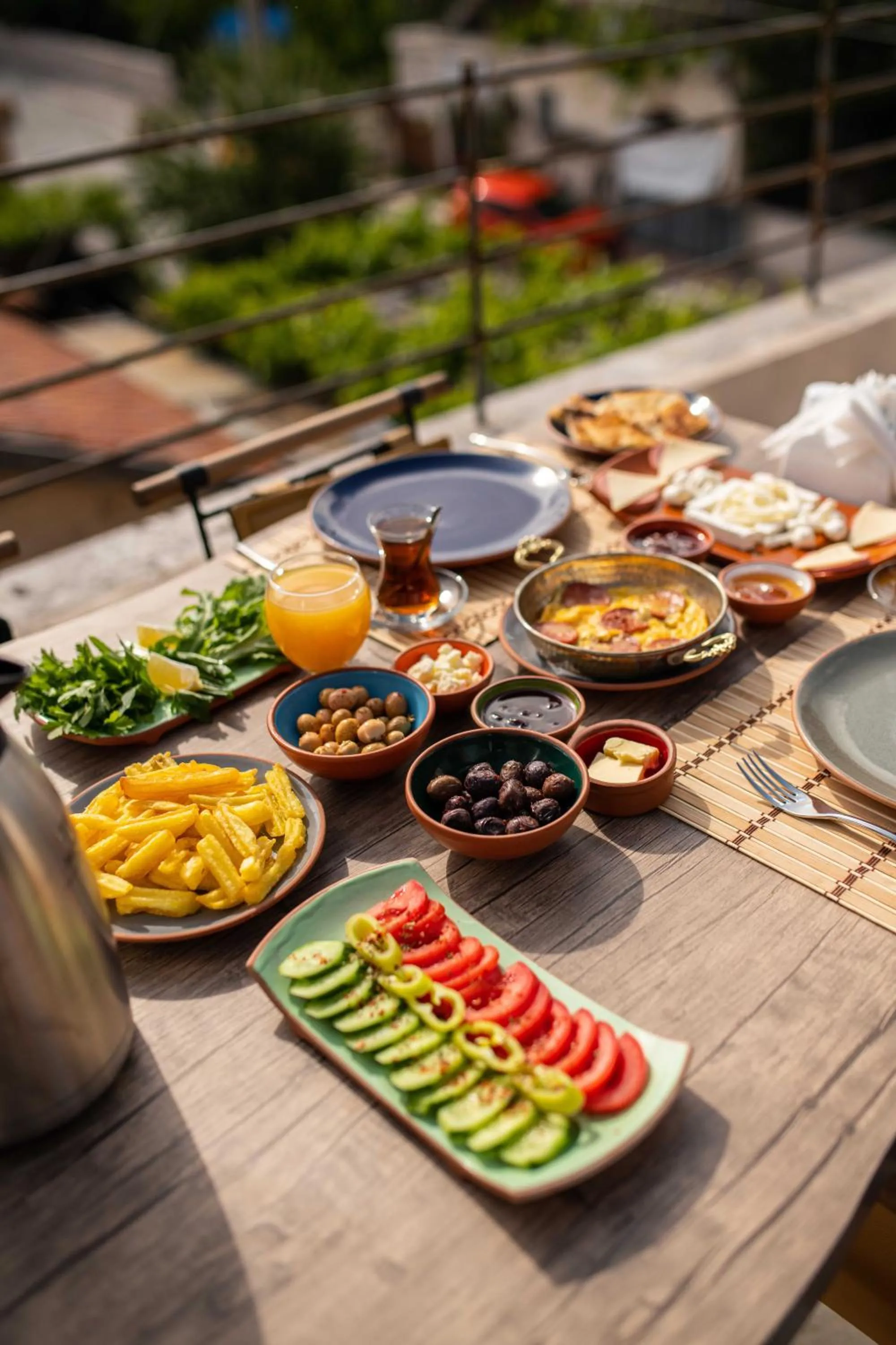 Breakfast in Ahiyan Hotel