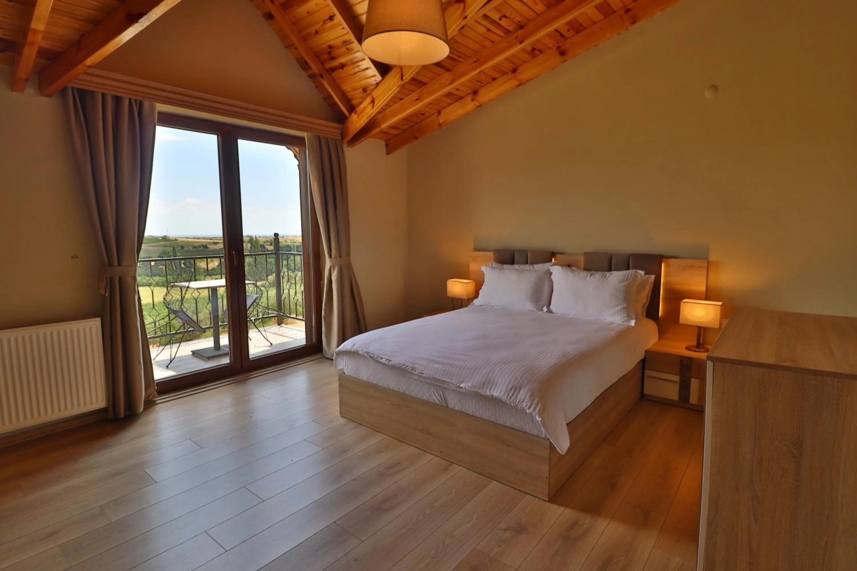 Bedroom in Dessera Vineyards Hotel