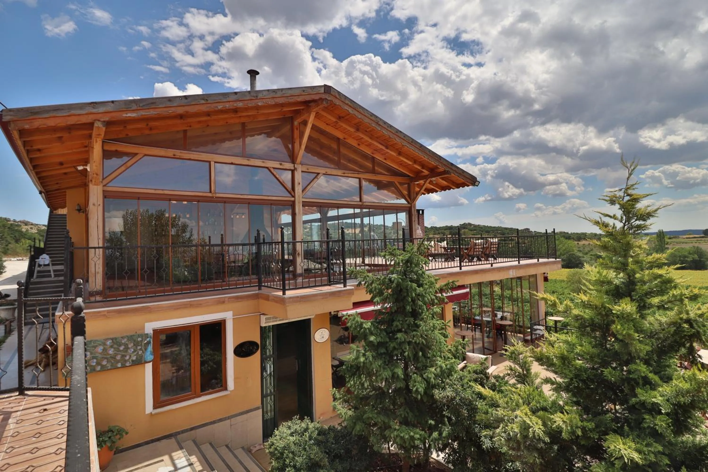 Property building in Dessera Vineyards Hotel