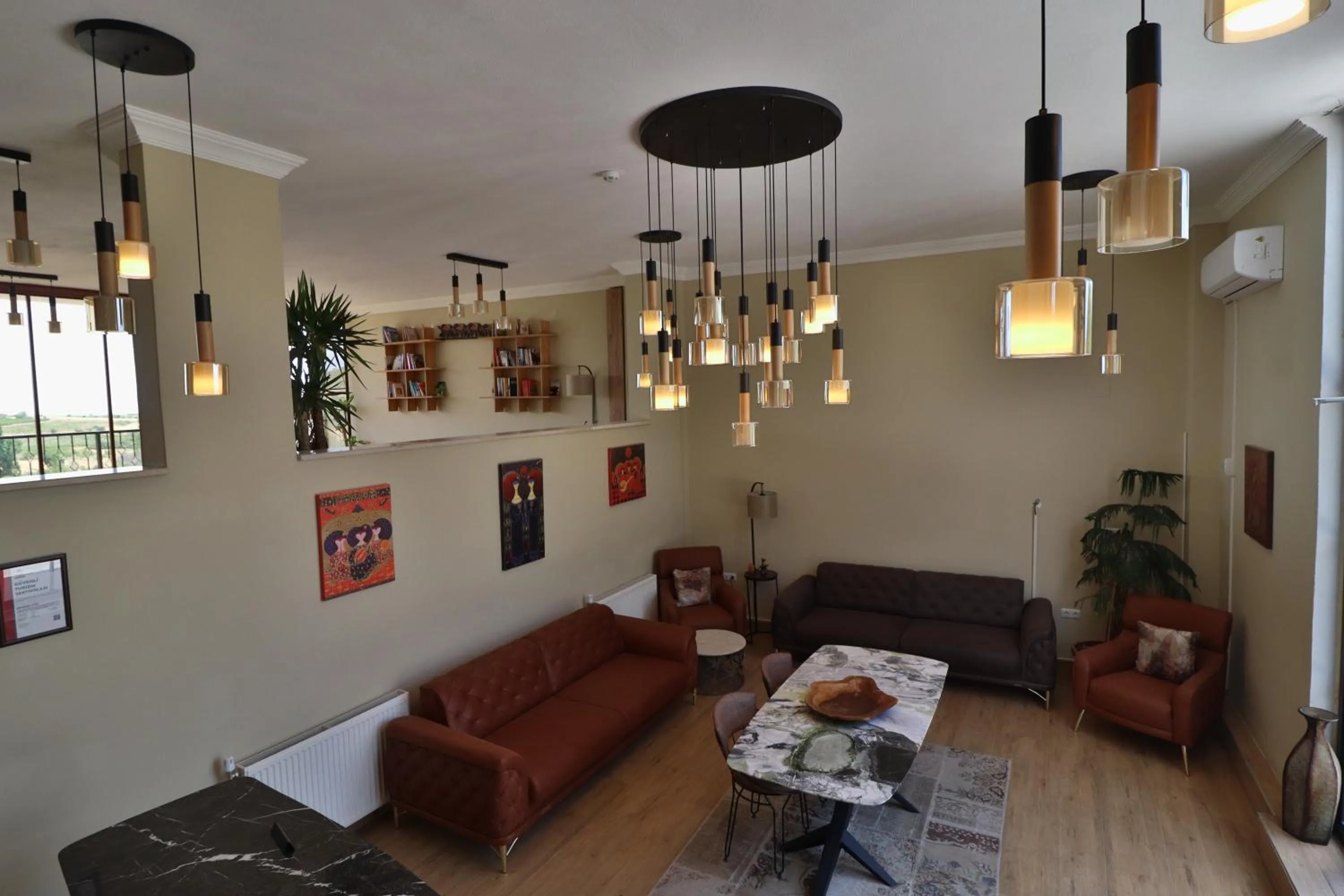 Lobby or reception in Dessera Vineyards Hotel