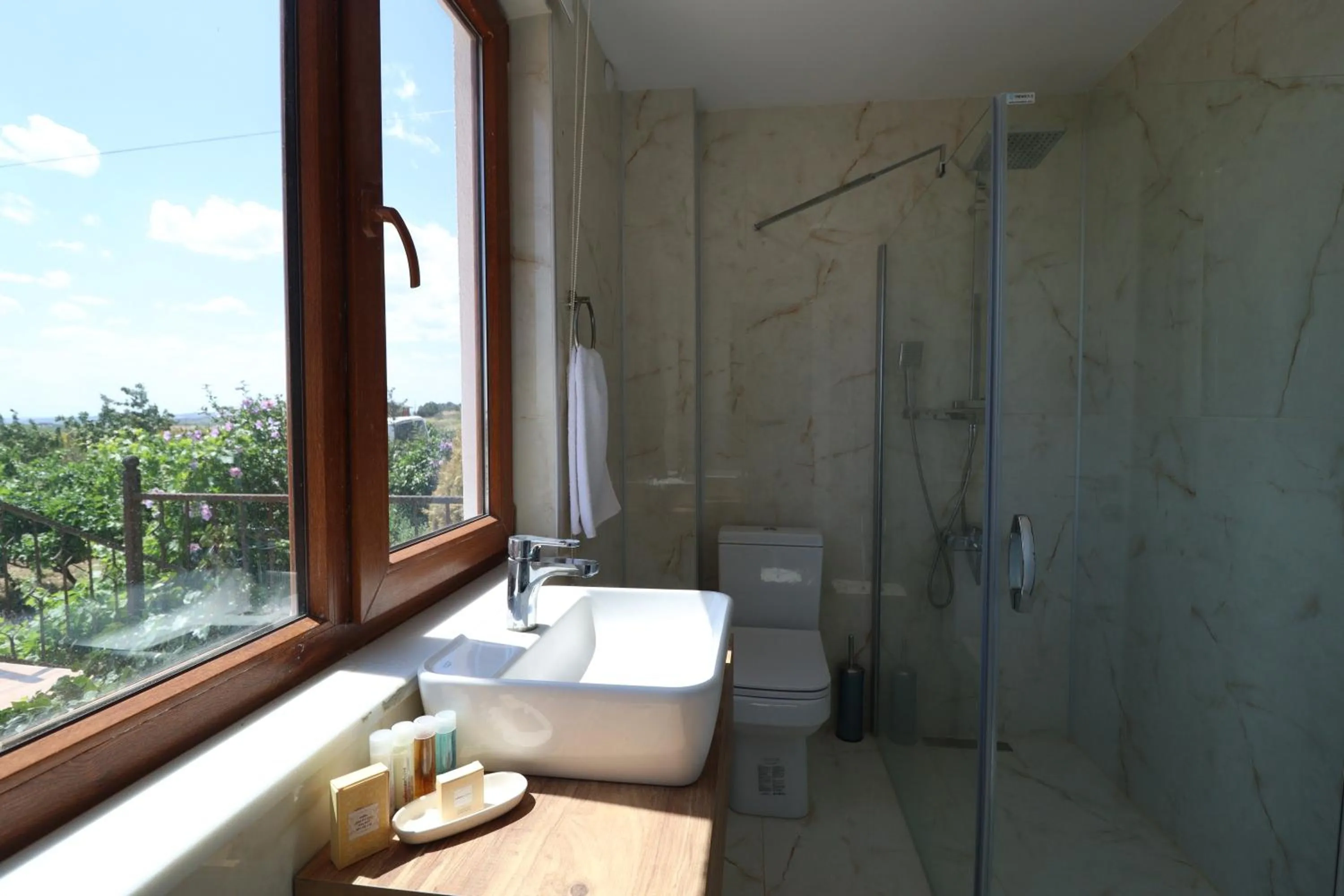 Bathroom in Dessera Vineyards Hotel