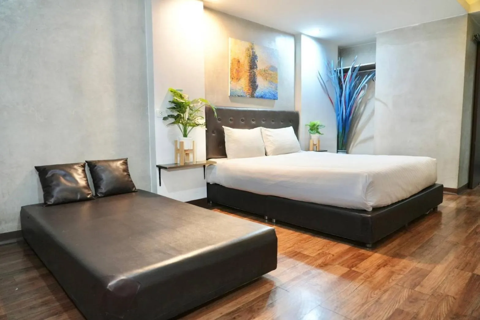 Bed in Bkk39 Airport hotel