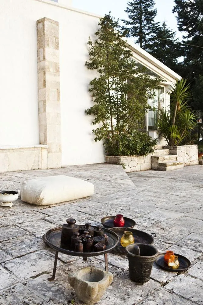 Decorative detail in Trulli del Carmine