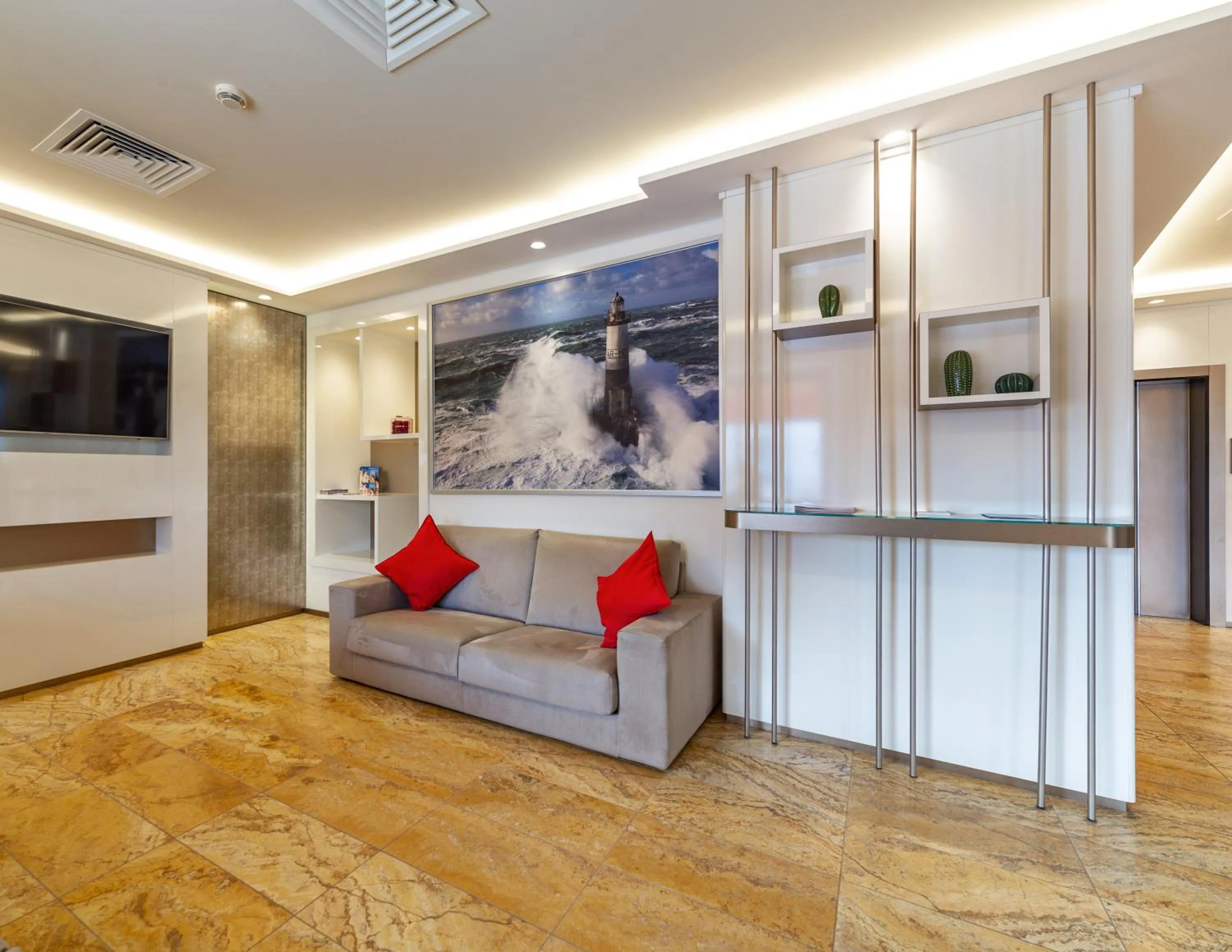 Lobby or reception in Hotel Elisabeth Due