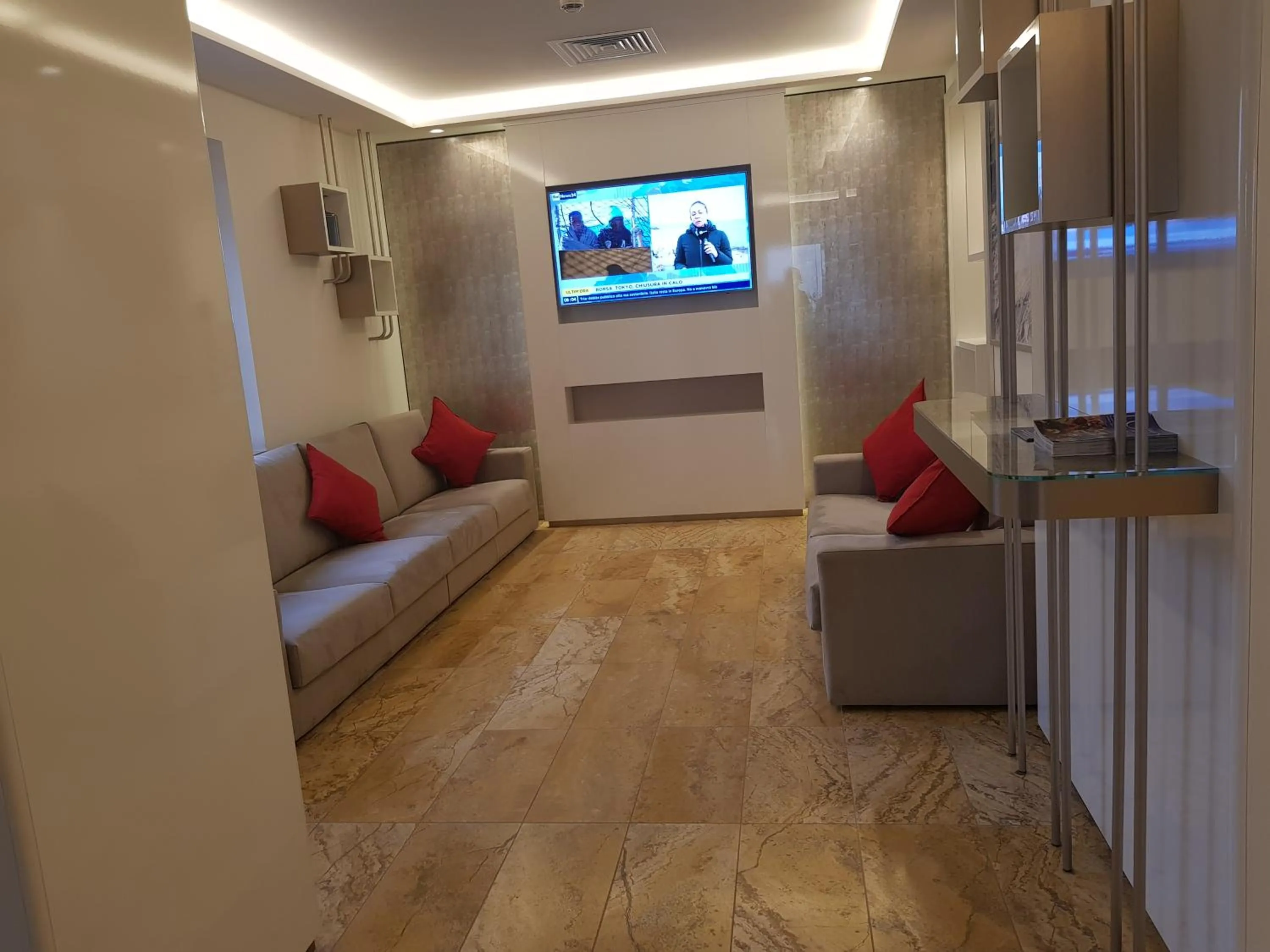 Lobby or reception in Hotel Elisabeth Due