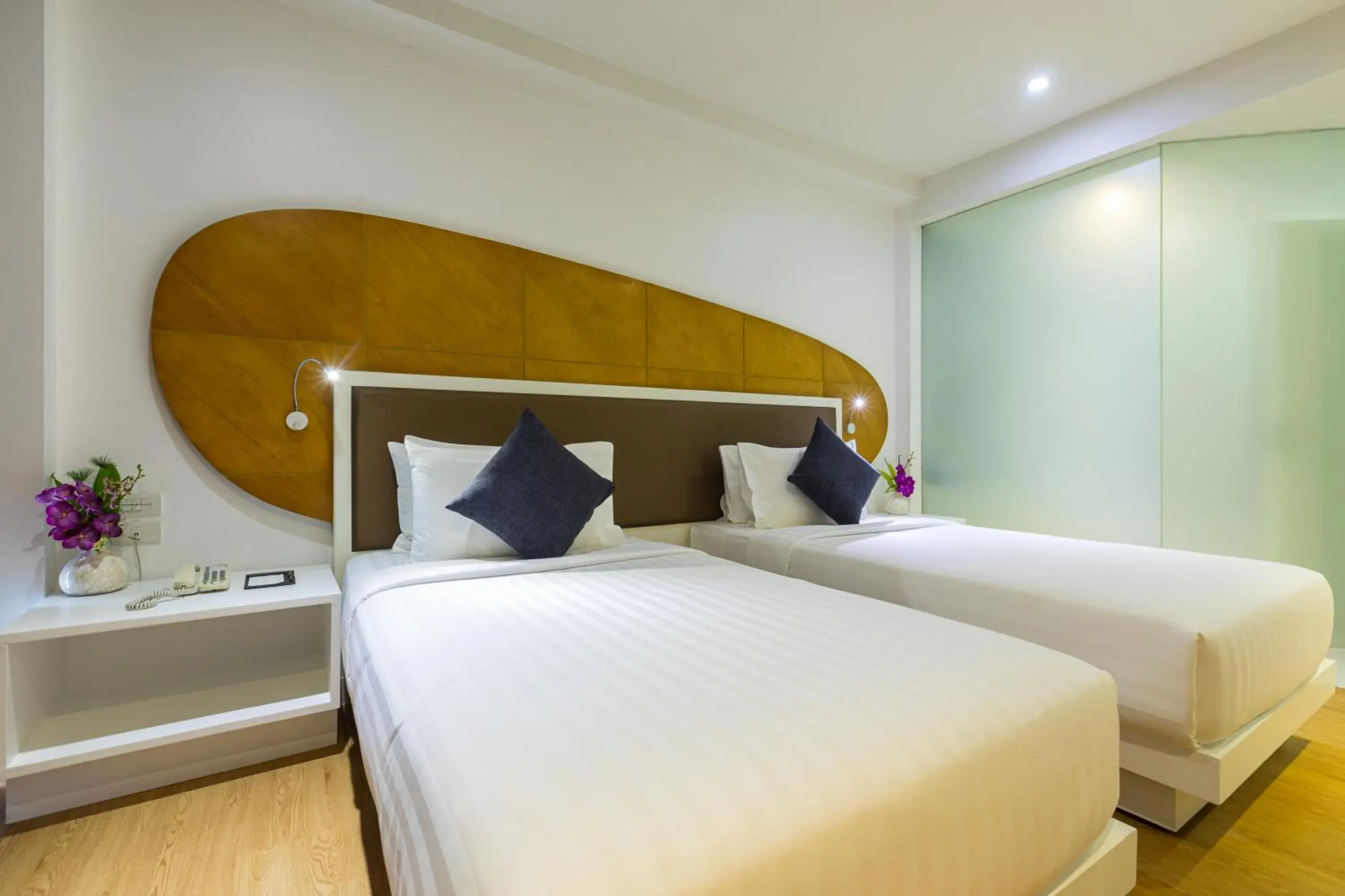 Bed in Hotel Icon Bangkok Sukhumvit 2 Bed in Hotel Icon Bangkok Sukhumvit 2