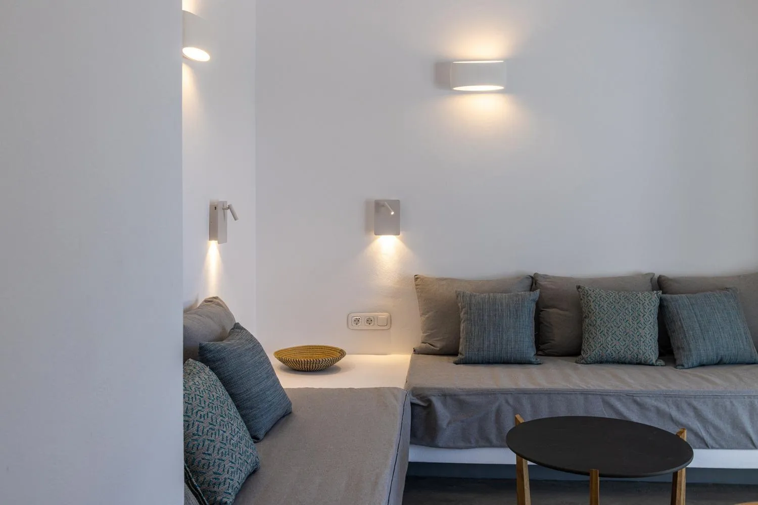 Living room in White Holidays Project