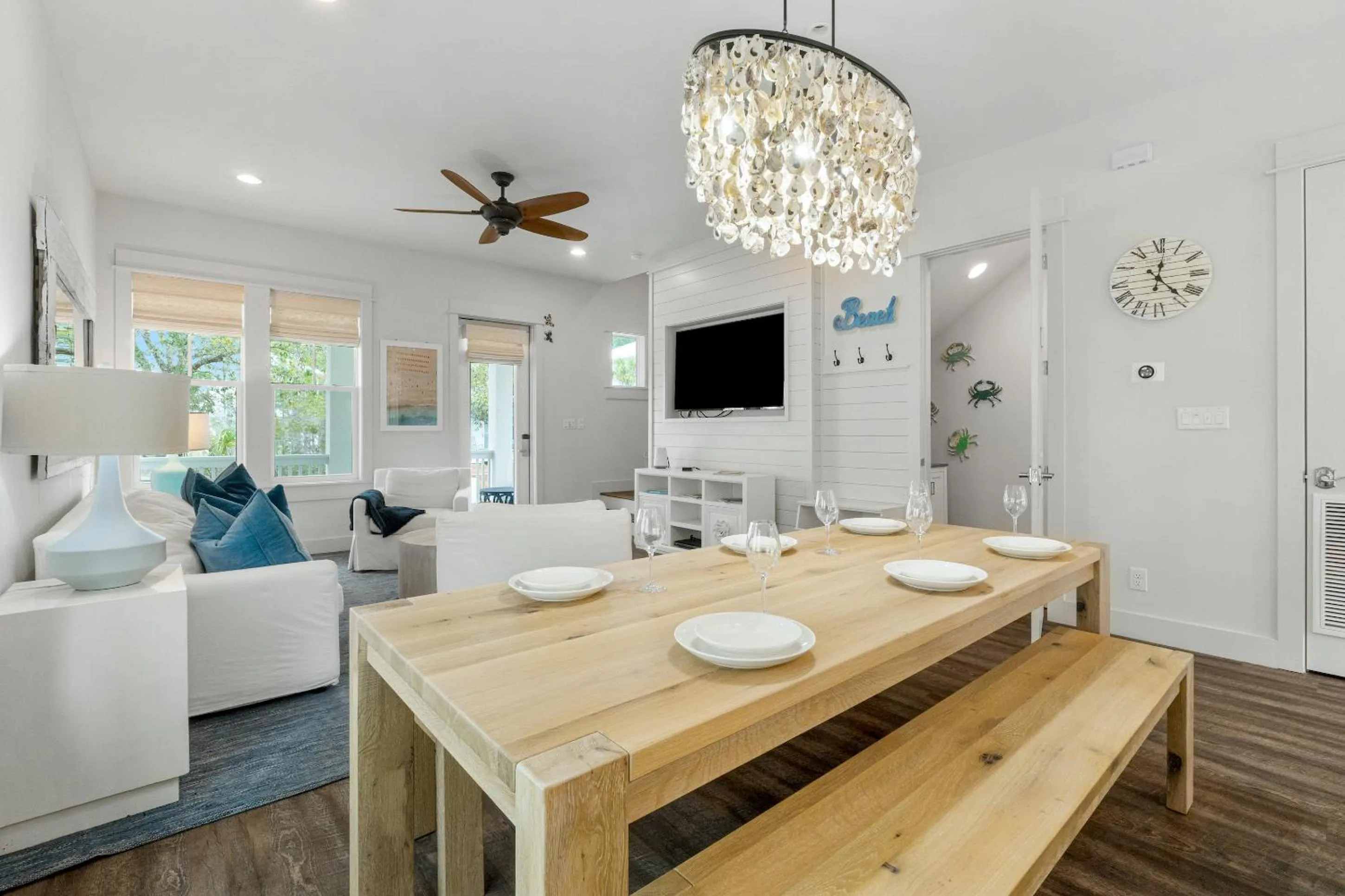 TV and multimedia in 30A Beach House - Summerwind at TreeTop by Panhandle Getaways