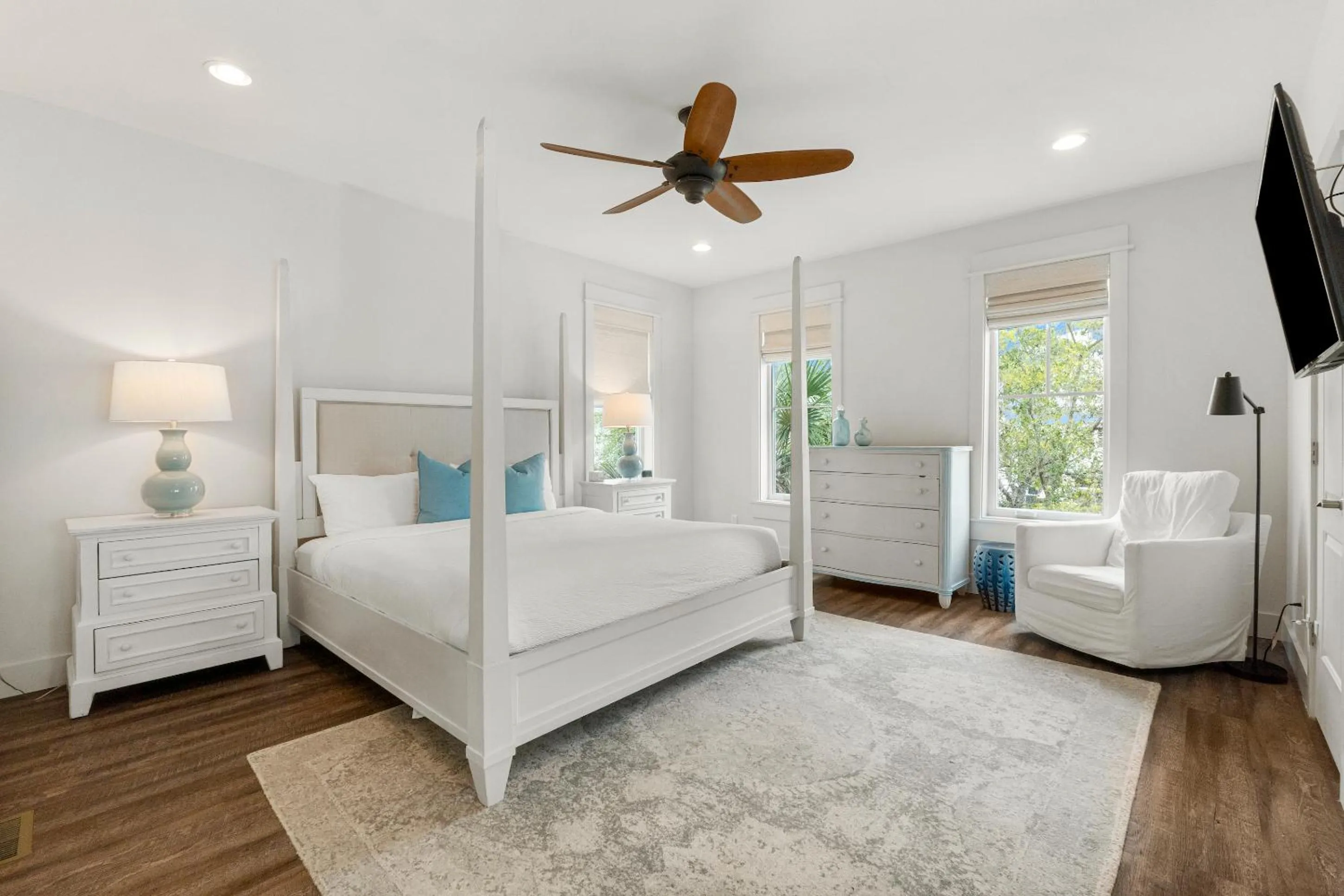 Bed in 30A Beach House - Summerwind at TreeTop by Panhandle Getaways