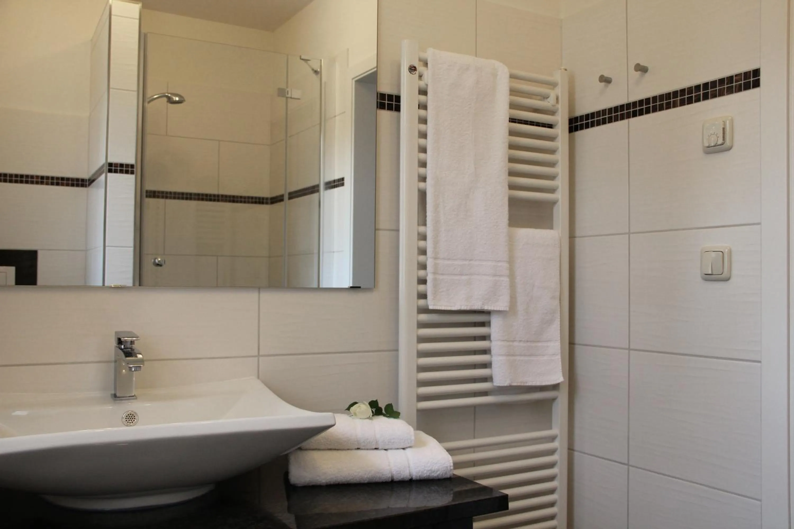 Bathroom in Hotel & Café Strandeck