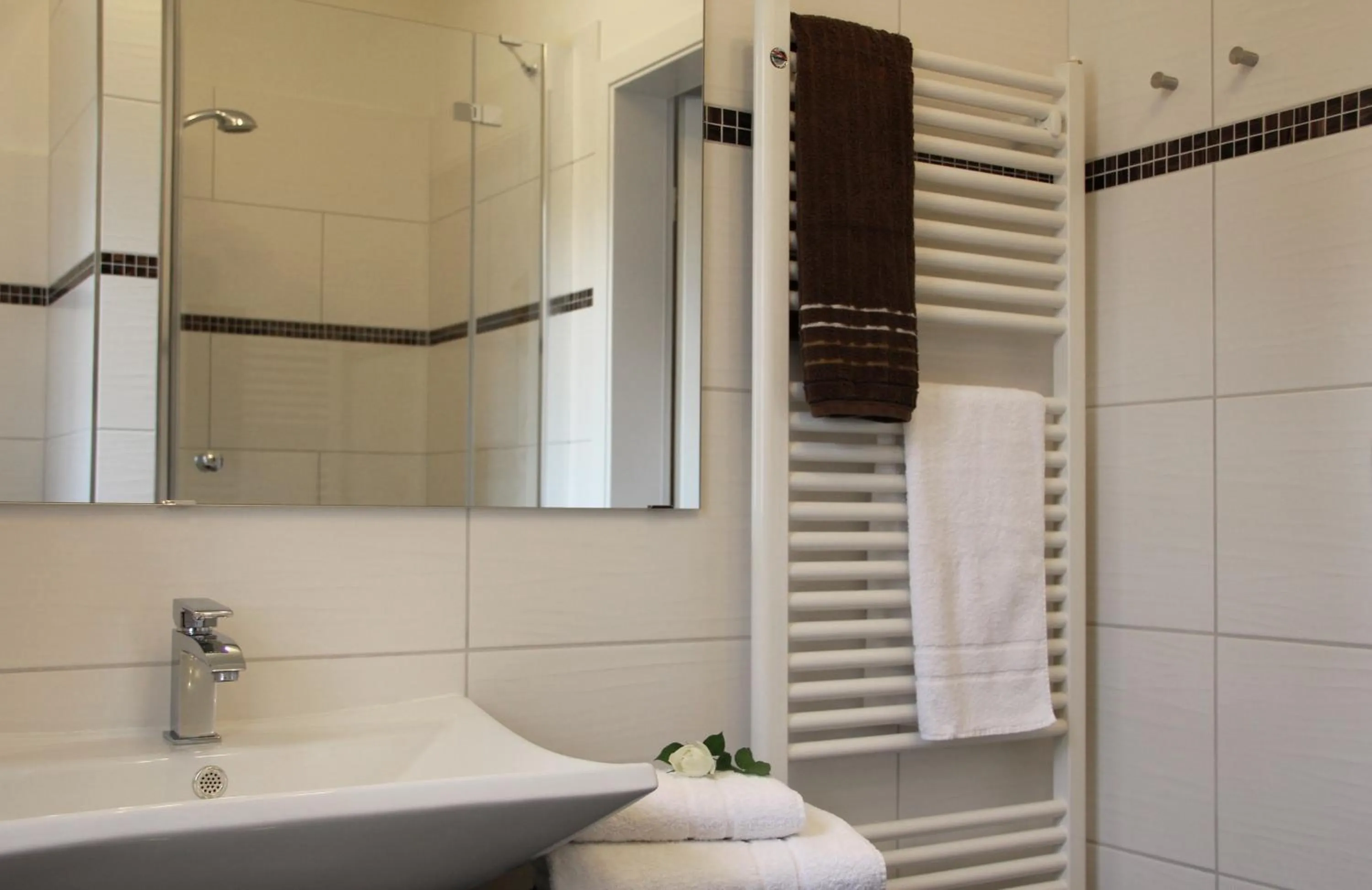 Bathroom in Hotel & Café Strandeck