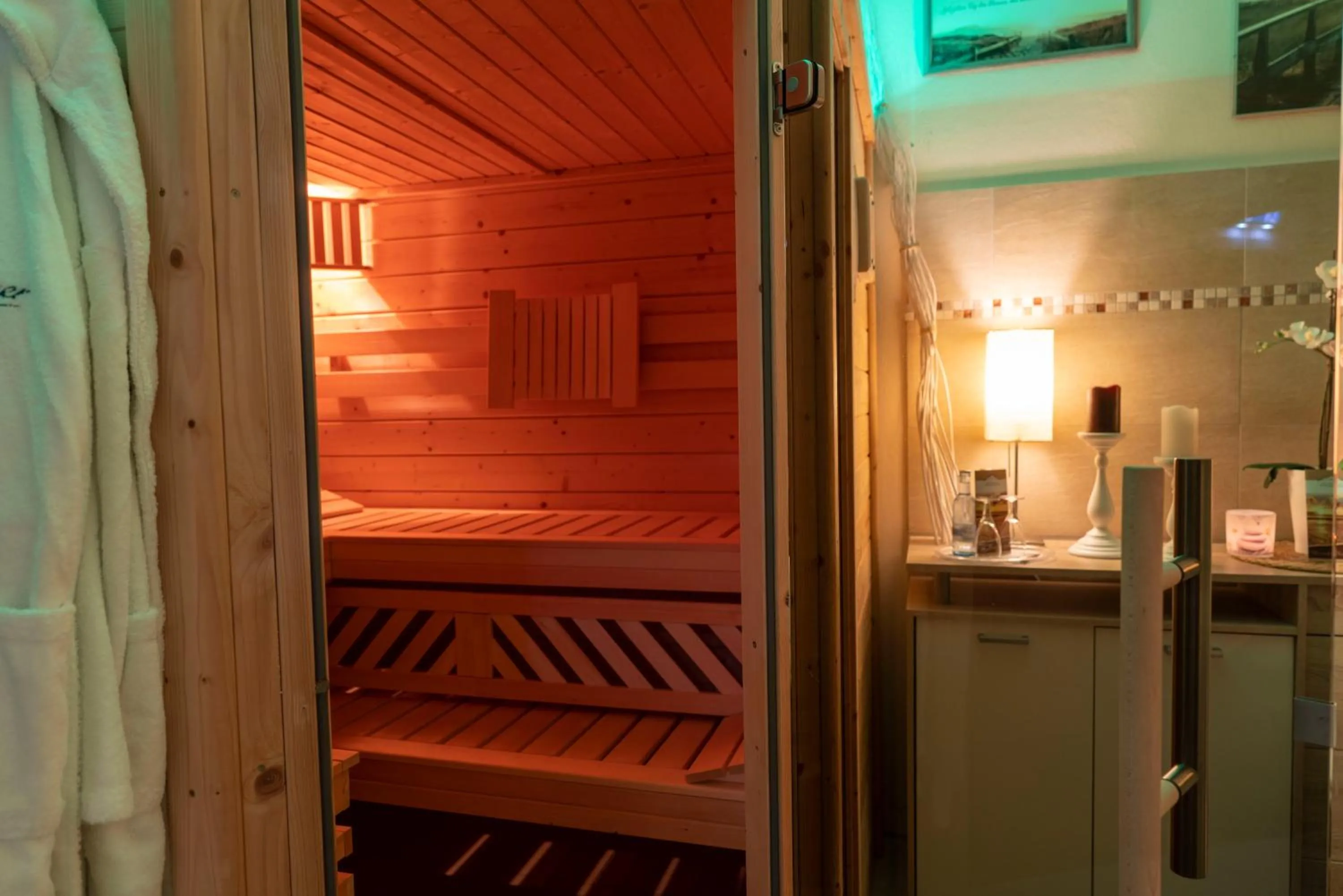 Sauna in Hotel & Café Strandeck