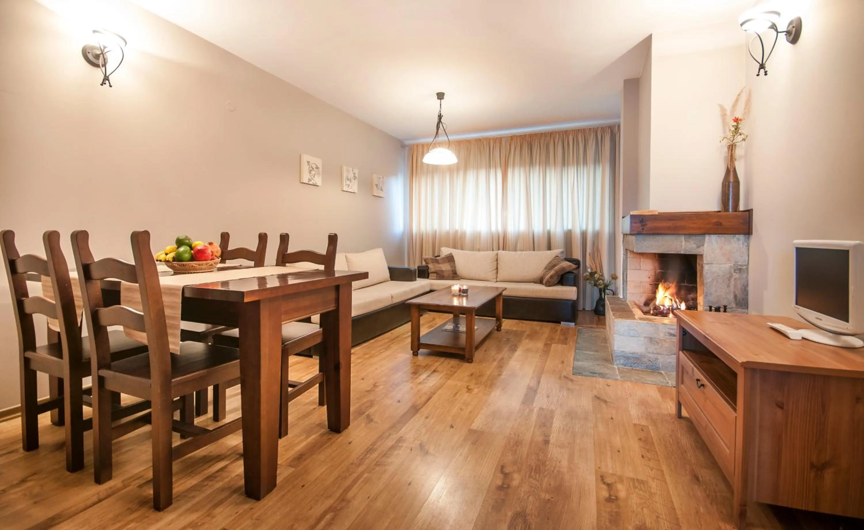 Living room in Villa Chalet Everest