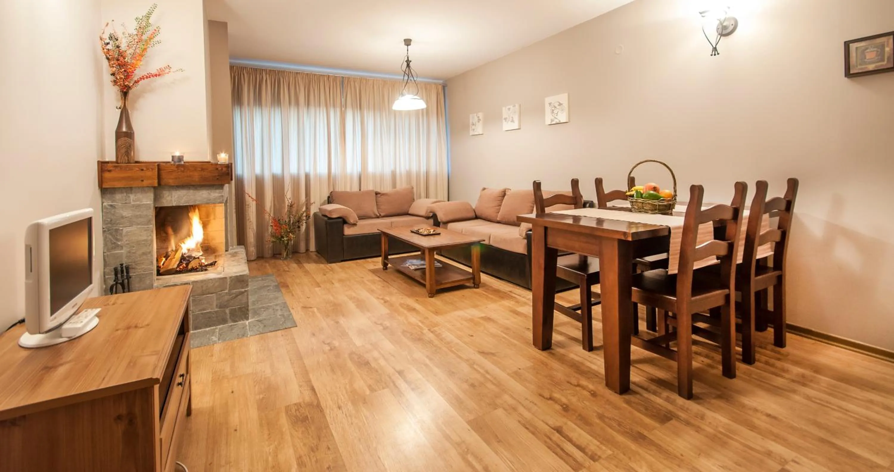 Living room in Villa Chalet Everest