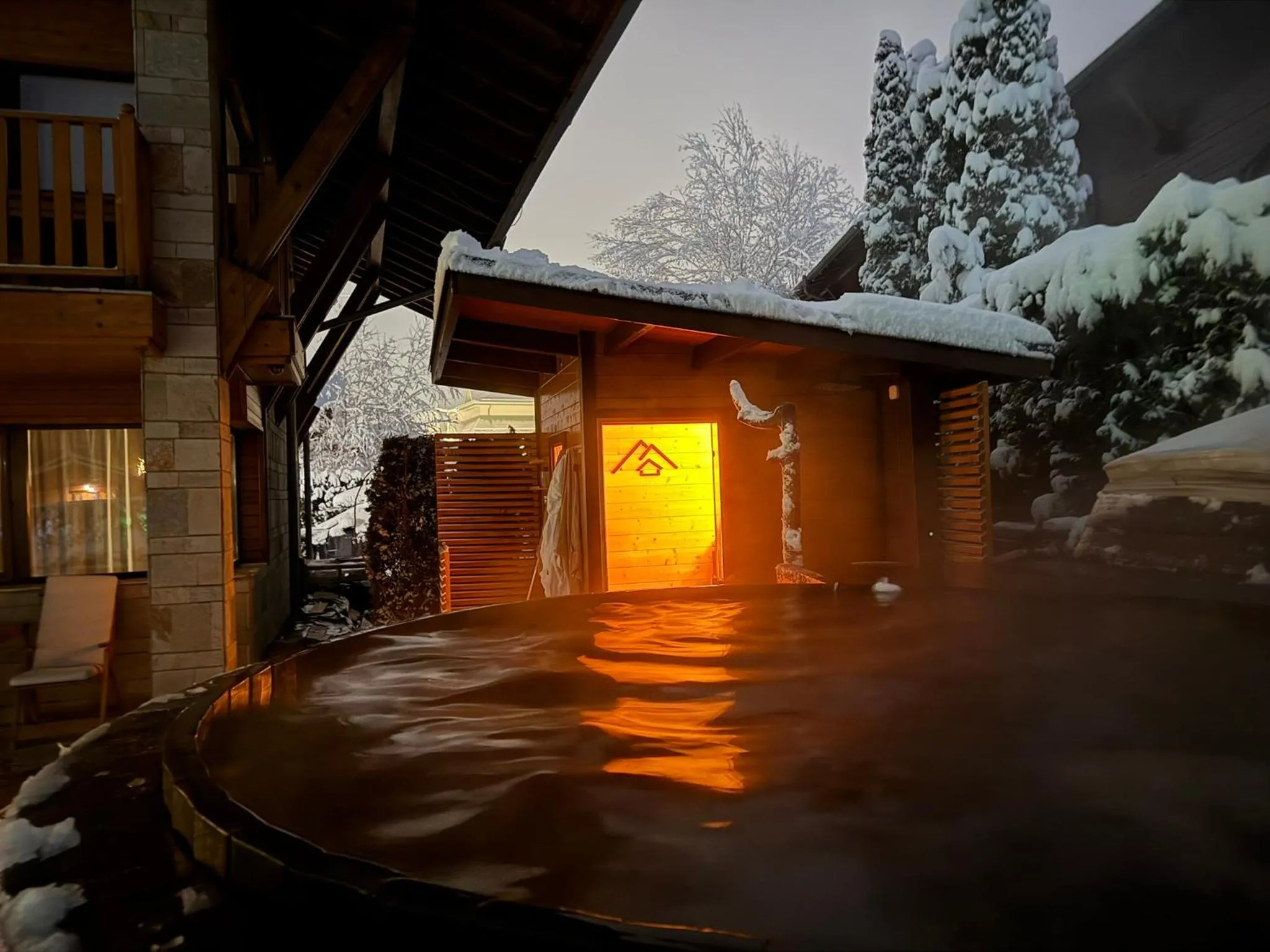 Winter in Villa Chalet Everest