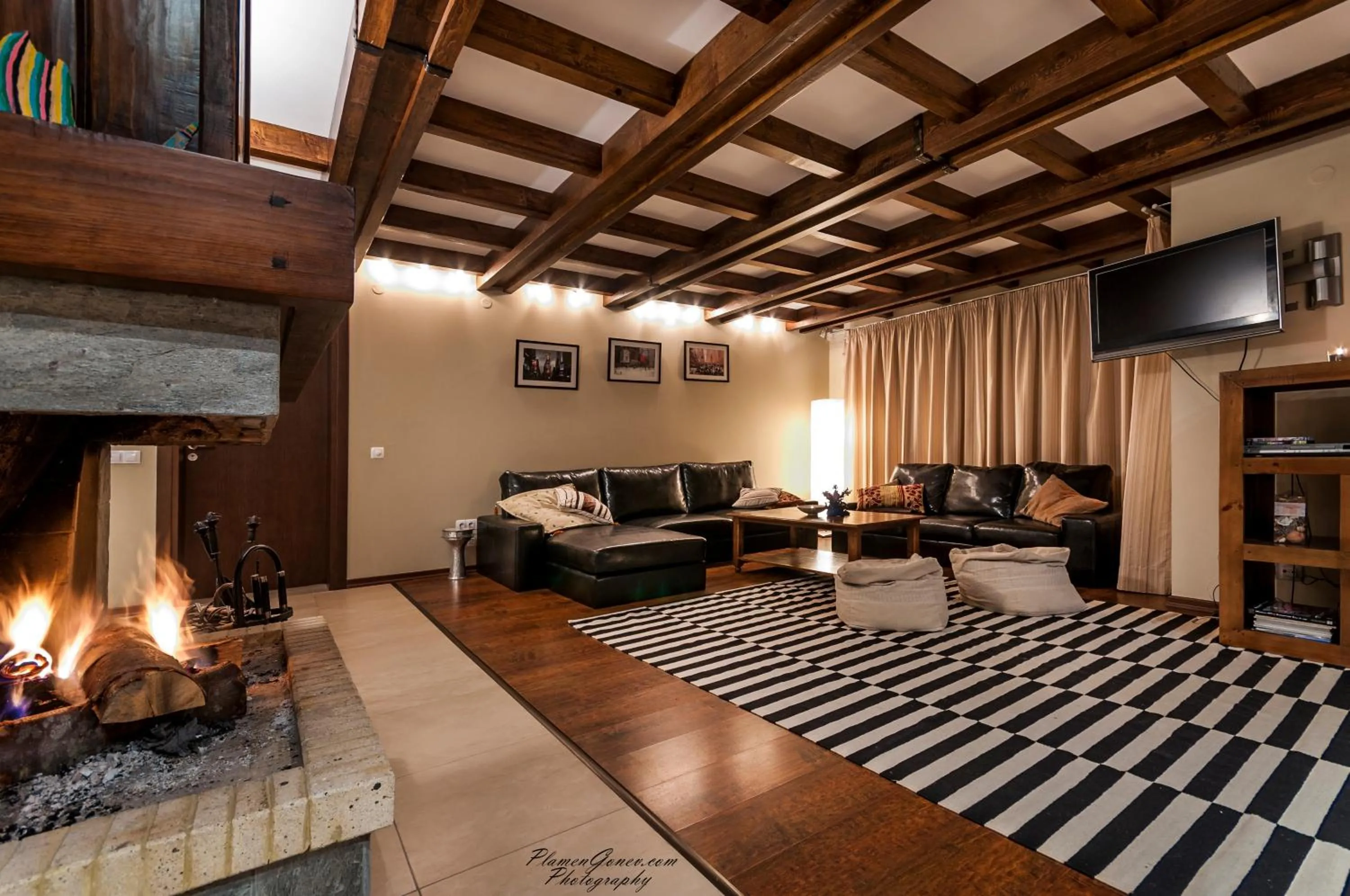 Living room in Villa Chalet Everest