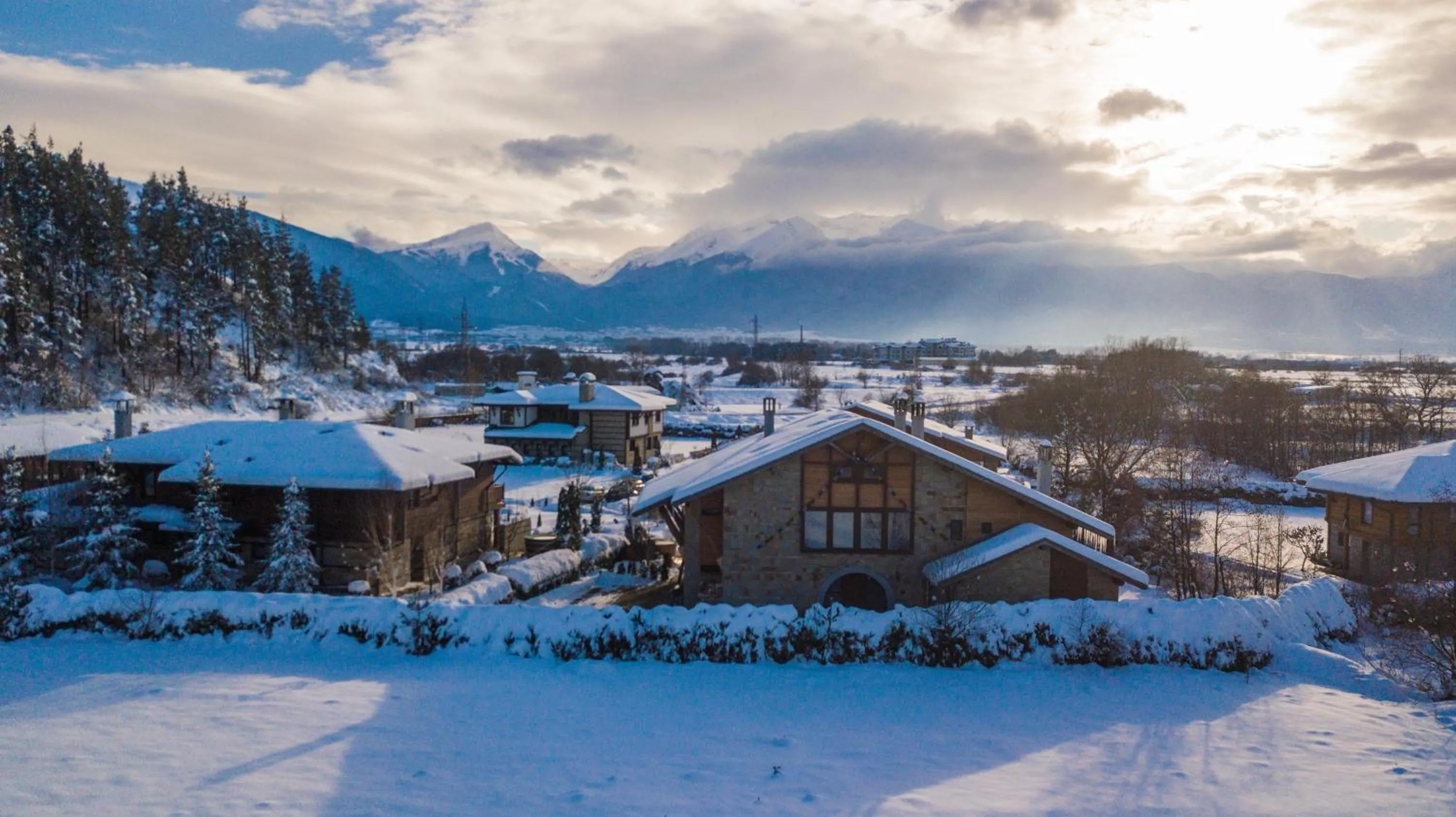Natural landscape in Villa Chalet Everest