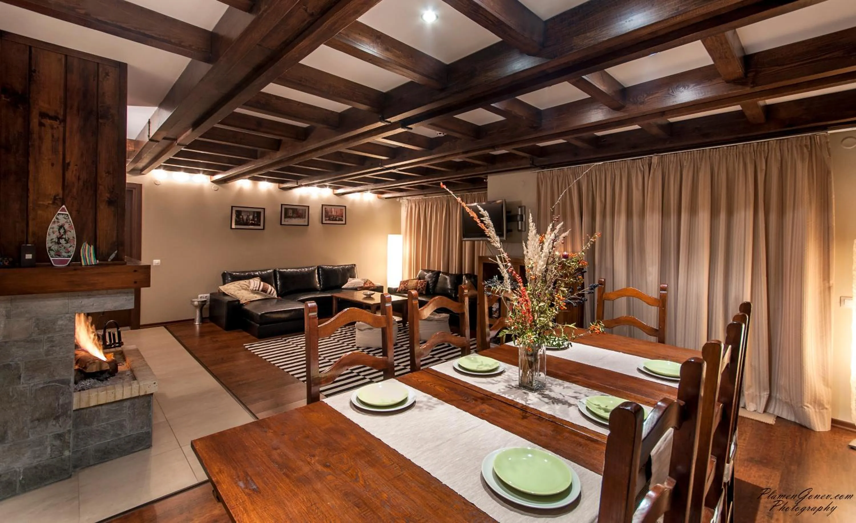 Dining area in Villa Chalet Everest