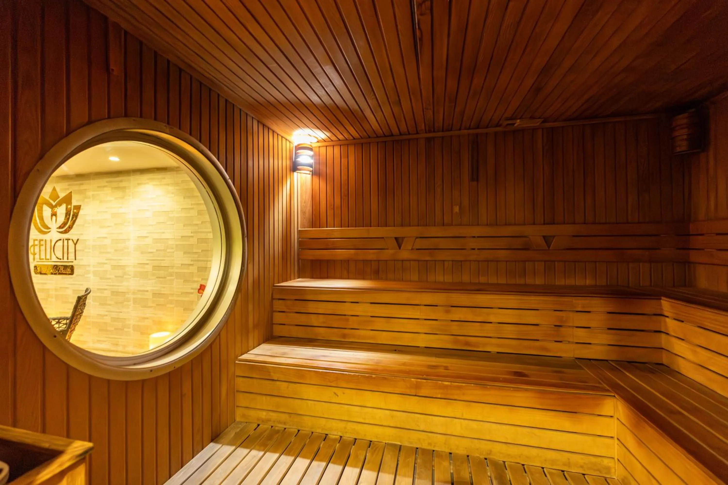 Sauna in Askoc Hotel & SPA