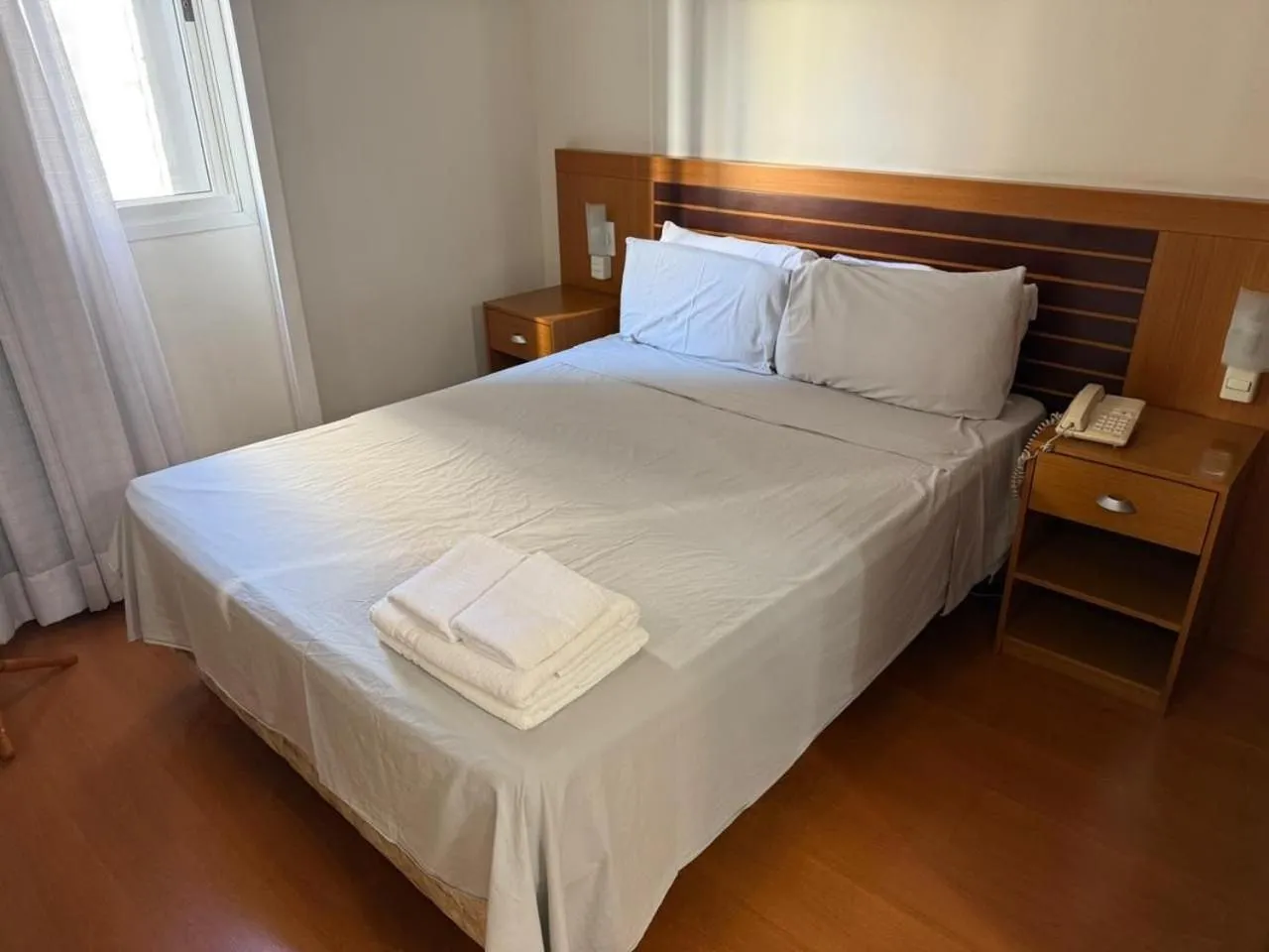 Bed in Elegant Flat Paulista Alameda Campinas Garagem , Pool, Ar Cod,