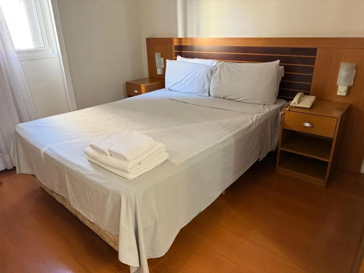 Bed in Elegant Flat Paulista Alameda Campinas Garagem , Pool, Ar Cod,