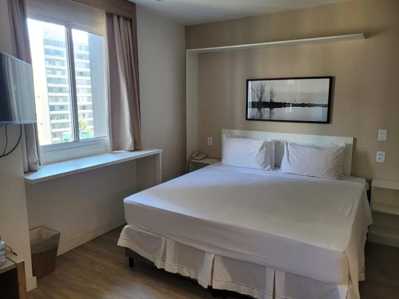 Bed in Elegant Flat Paulista Alameda Campinas Garagem , Pool, Ar Cod,