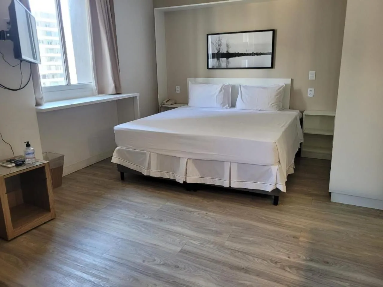 Bed in Elegant Flat Paulista Alameda Campinas Garagem , Pool, Ar Cod,