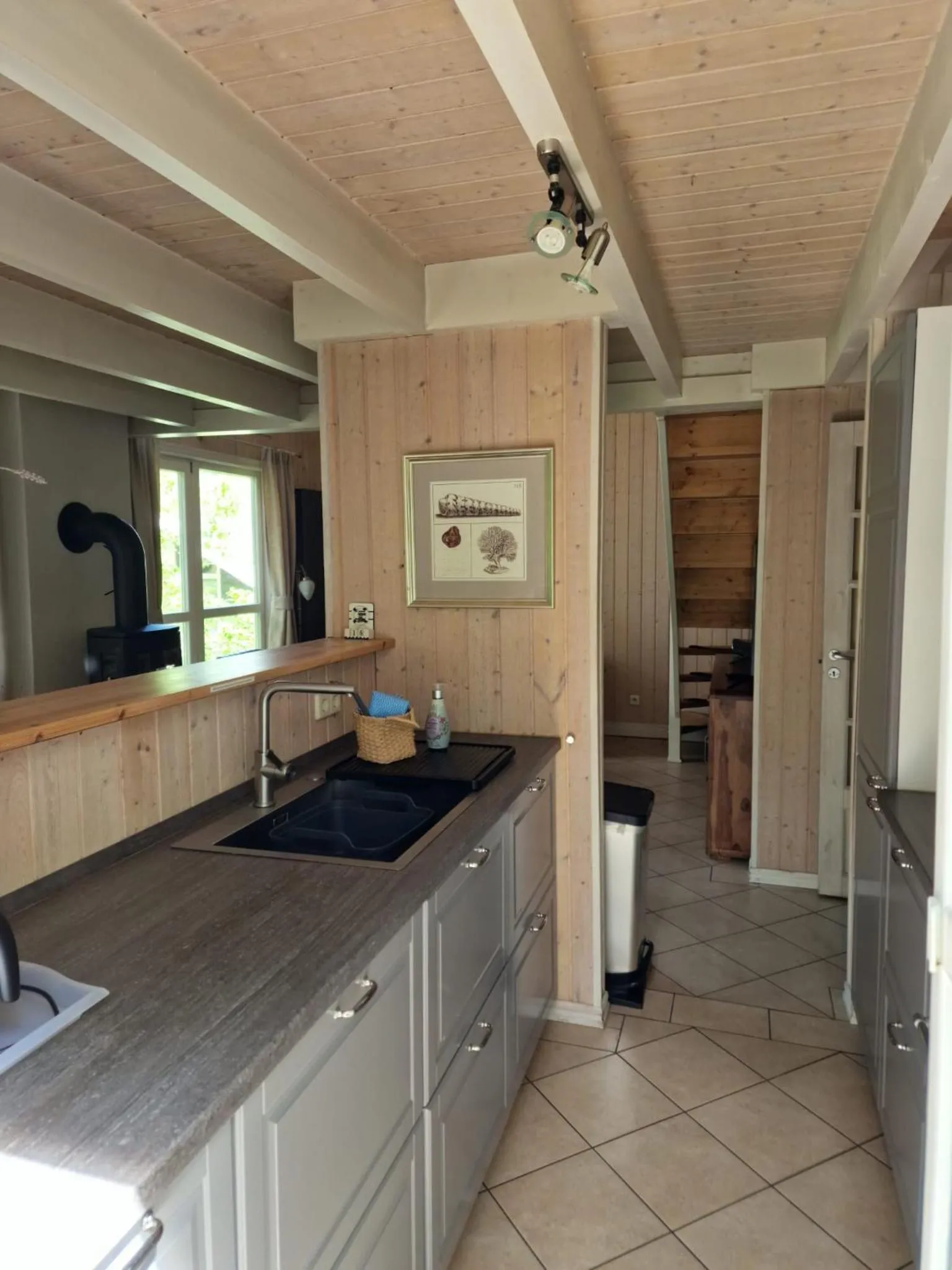 Kitchen or kitchenette in Haus Sandra