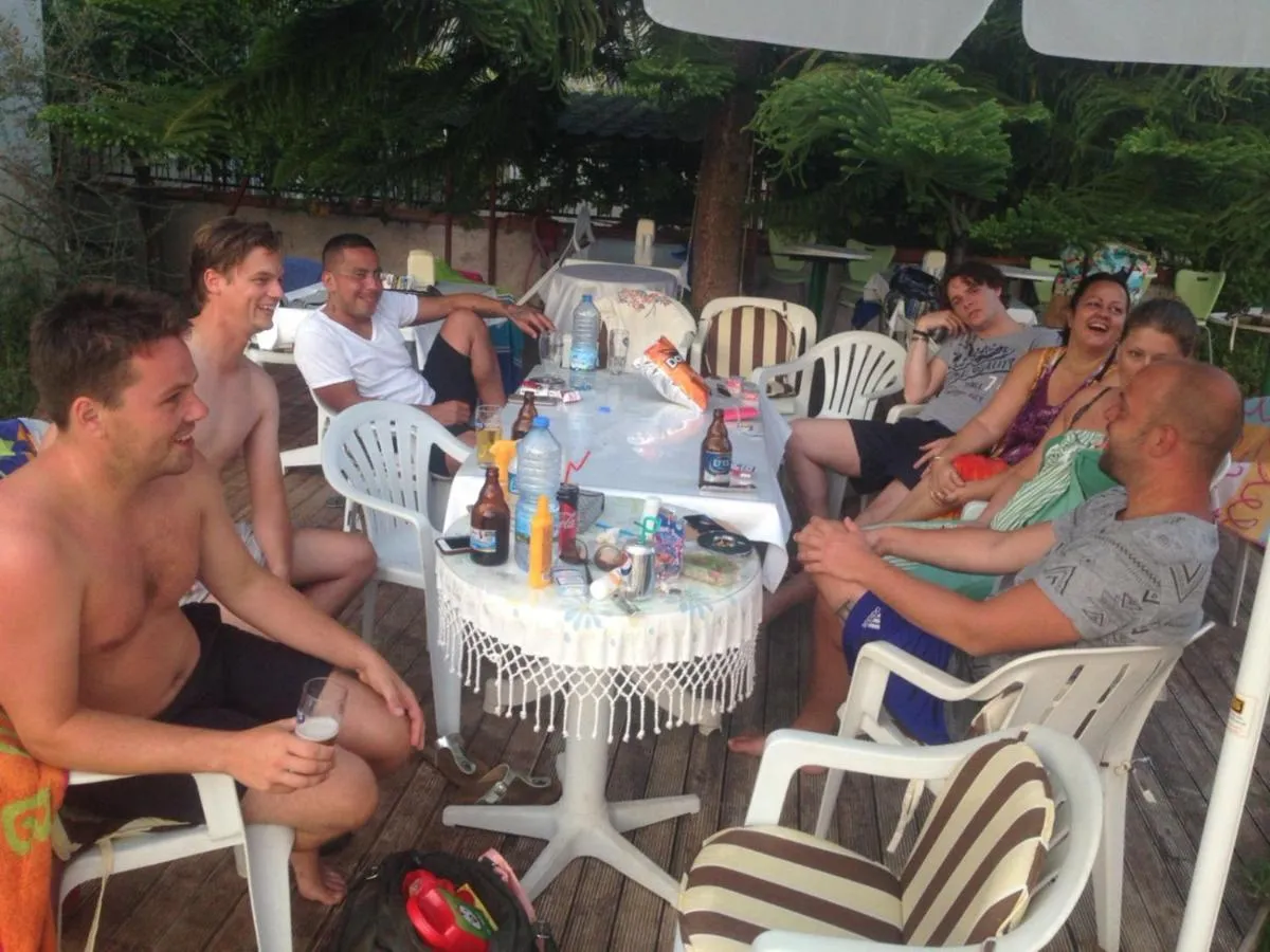 Patio in Yaprak Hotel