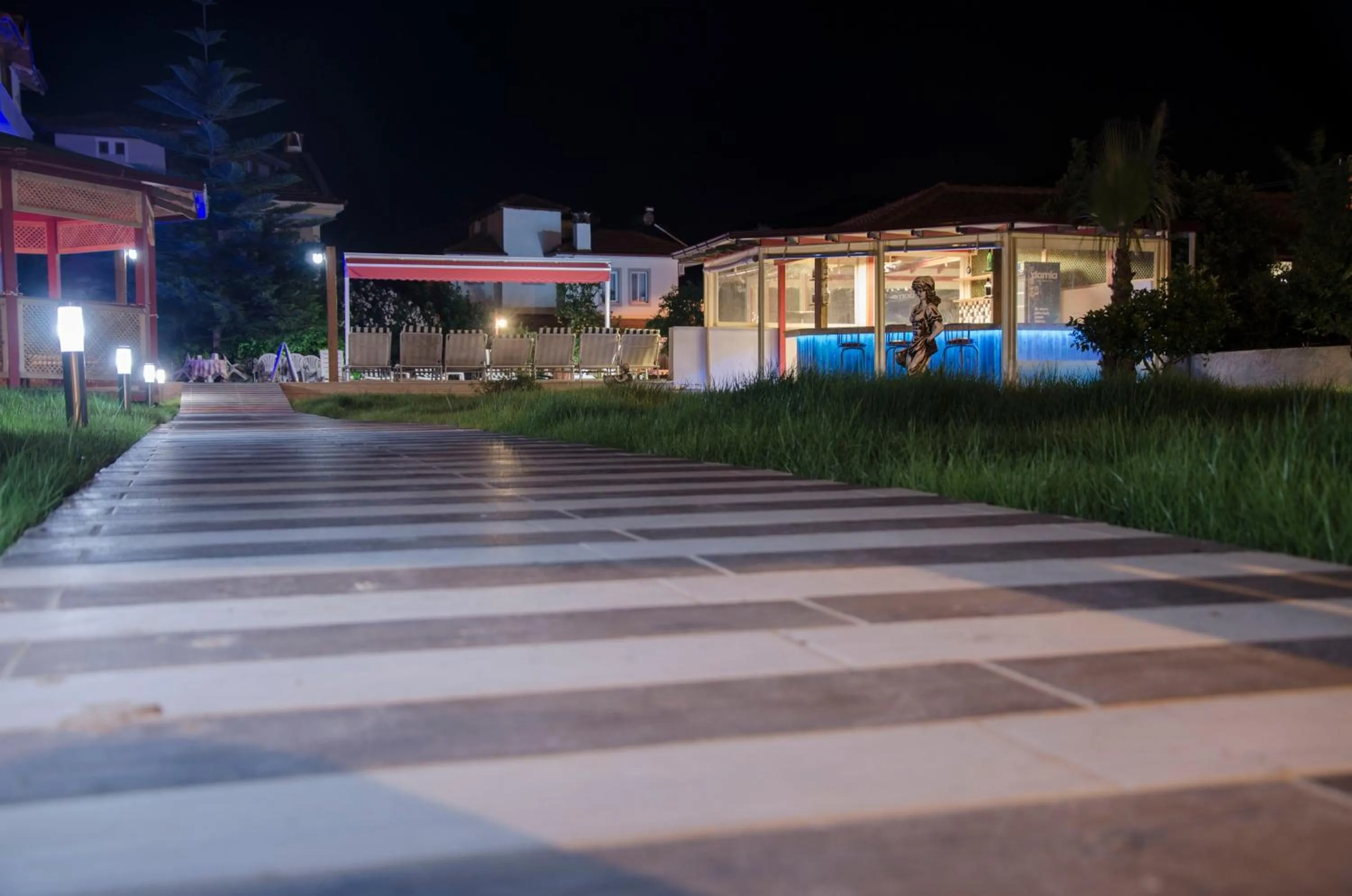 Garden in Yaprak Hotel