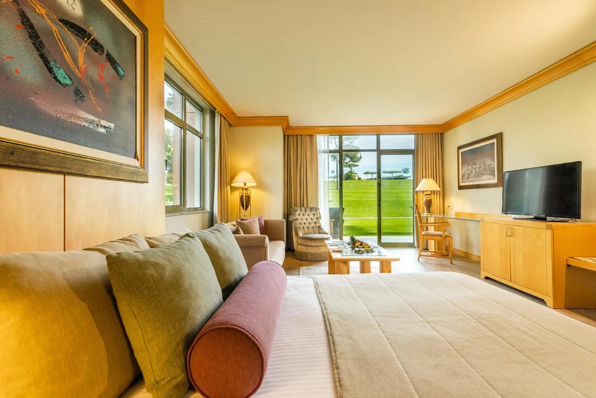 Communal lounge/ TV room in Gloria Verde Resort