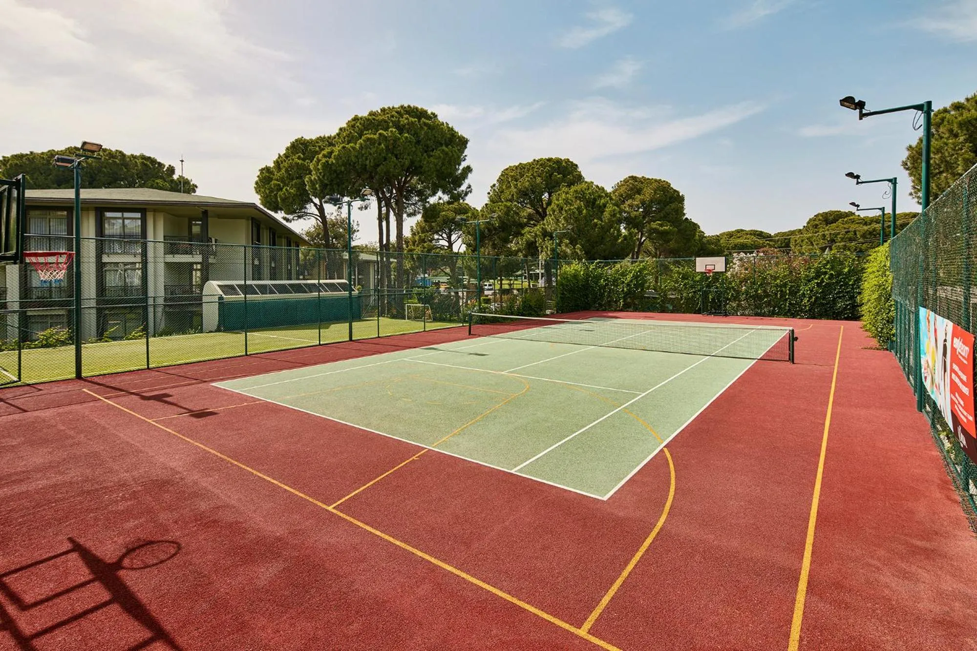 Tennis court in Gloria Verde Resort