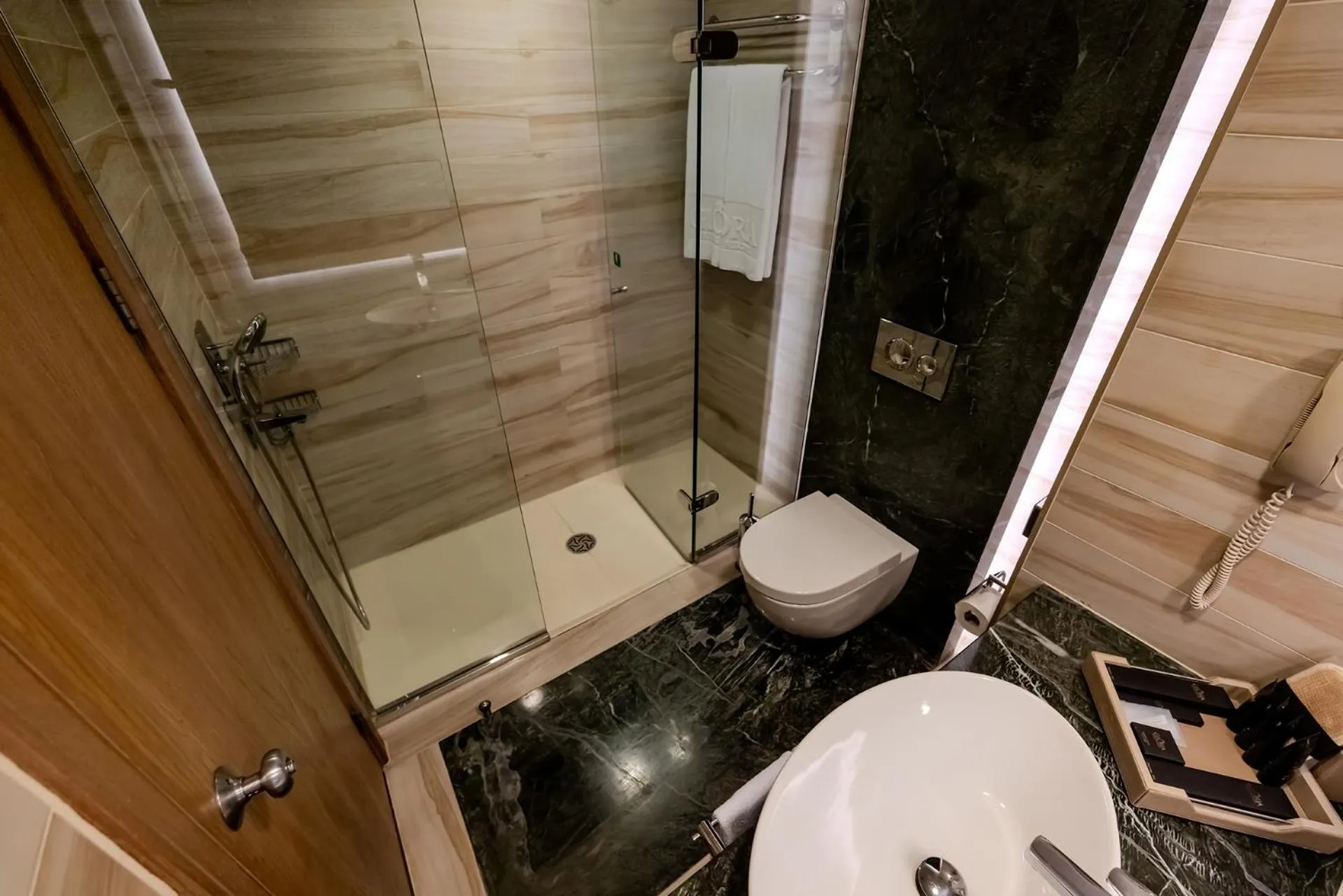 Shower in Gloria Verde Resort