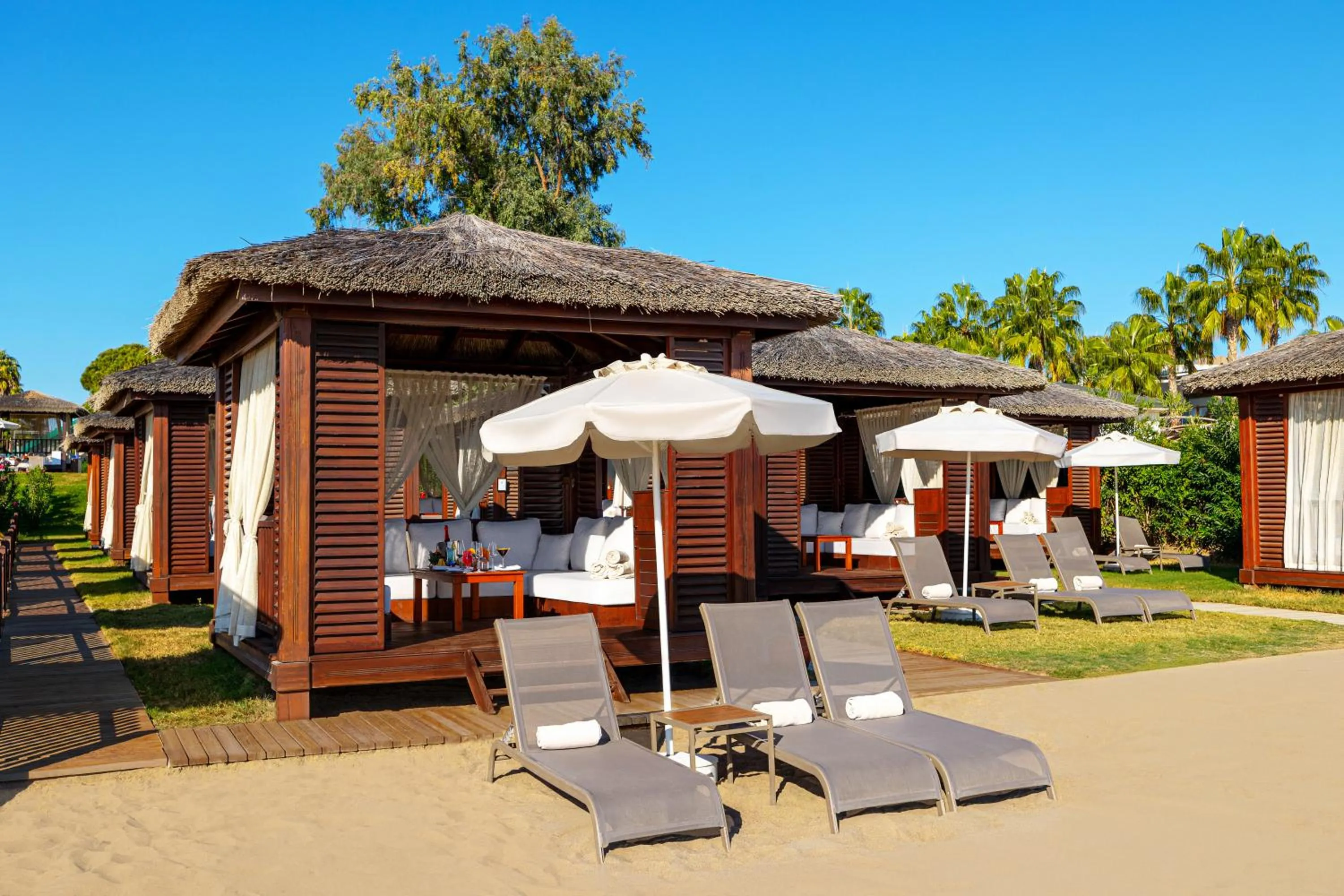 sunbed in Gloria Verde Resort